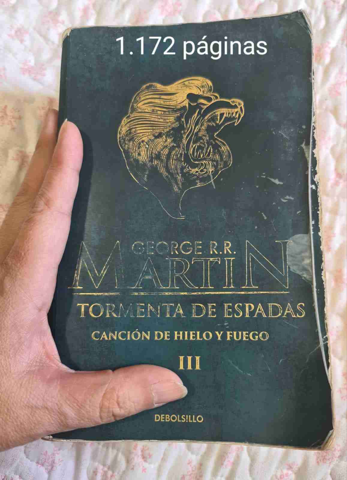 Libro Tormenta de Espadas - George R.R. Martin