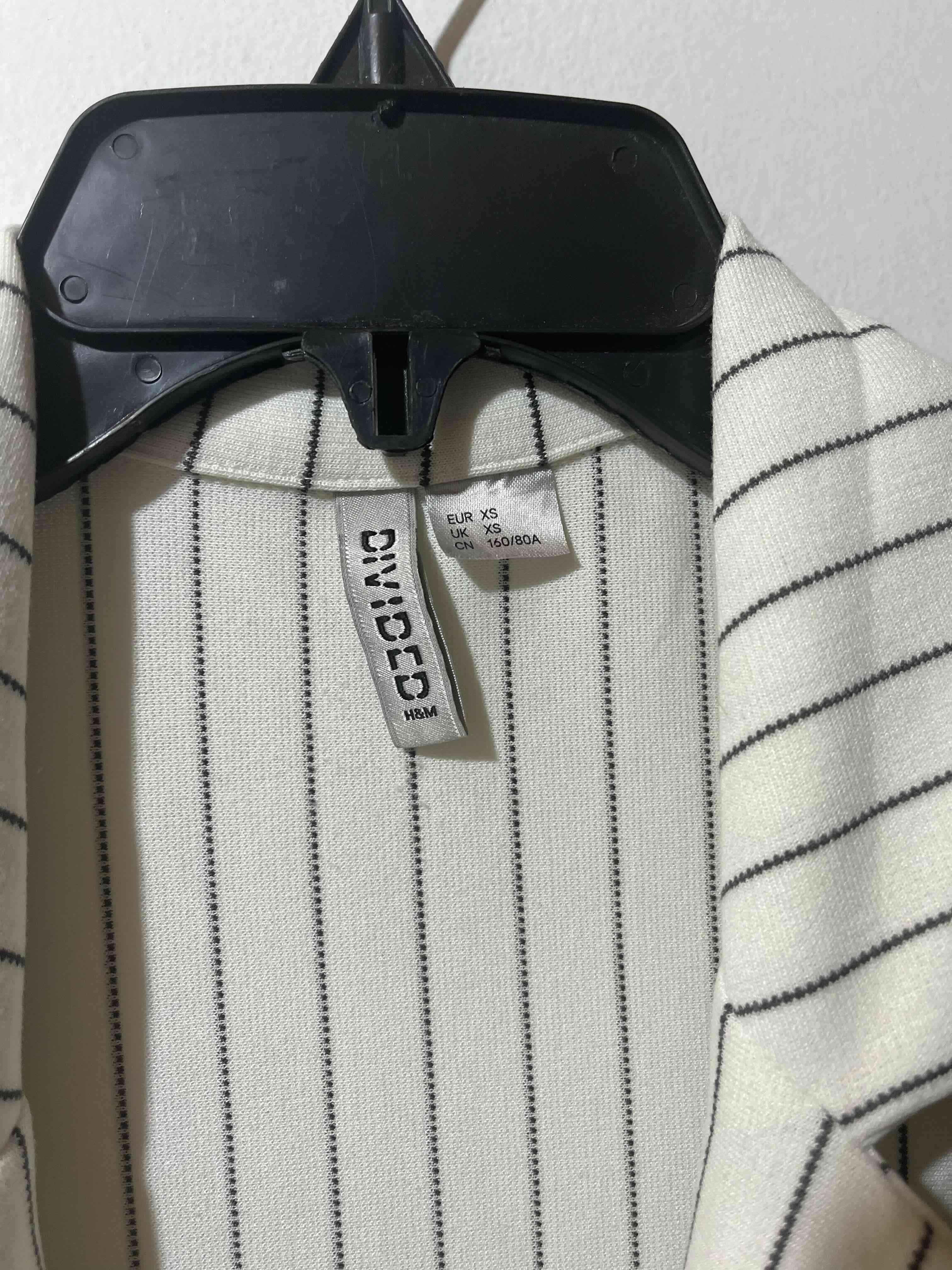 Blazer blanco a rayas - miniatura 2