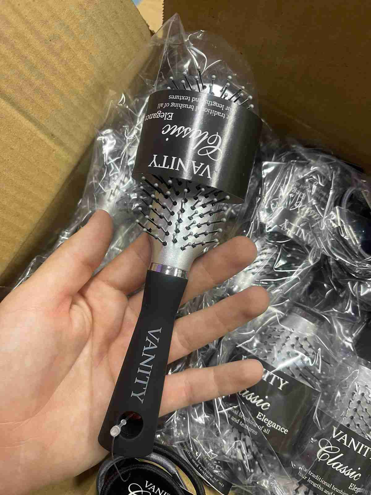 Cepillo de cartera vanity