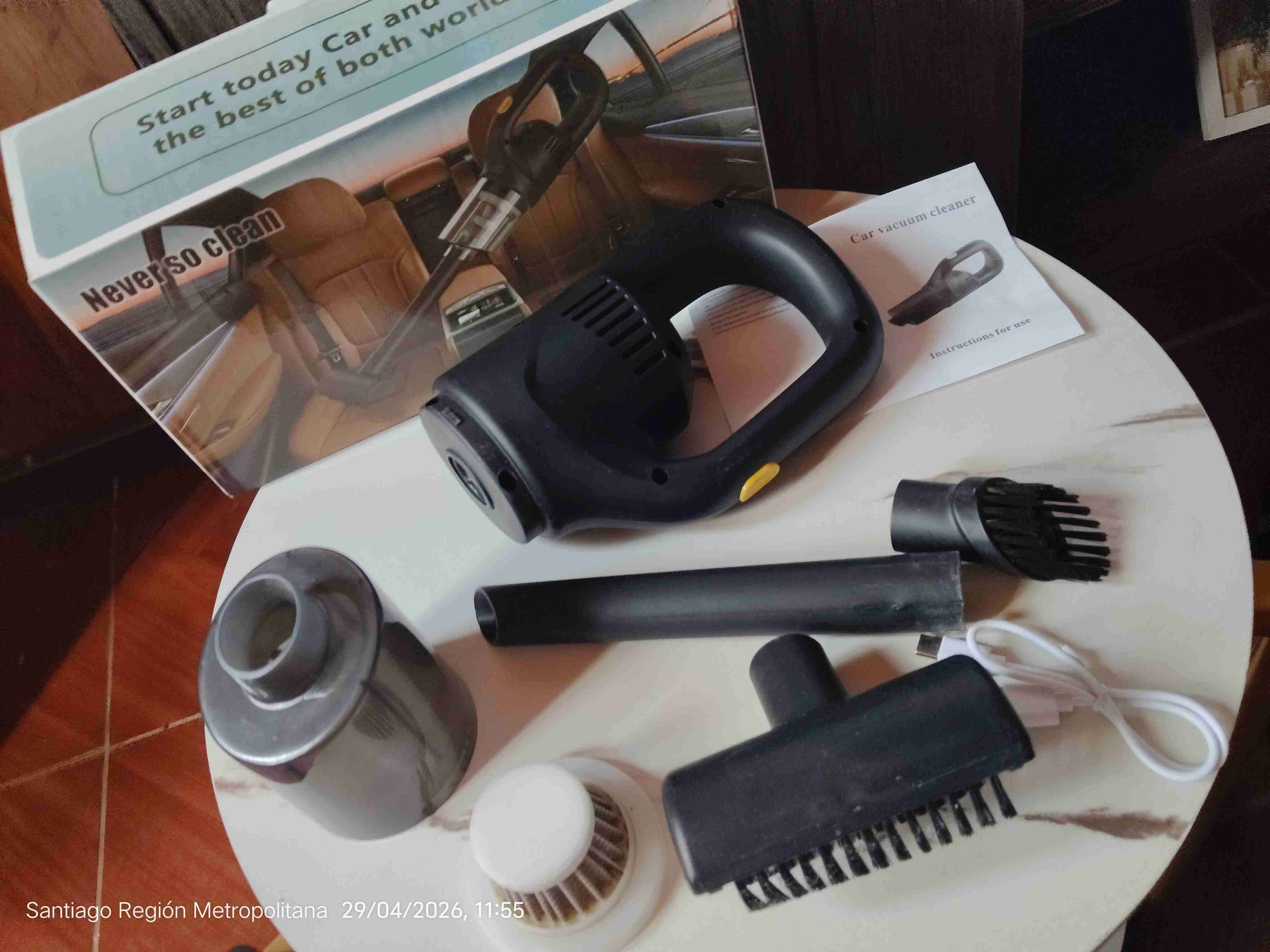 Aspiradora portátil para auto - miniatura 3