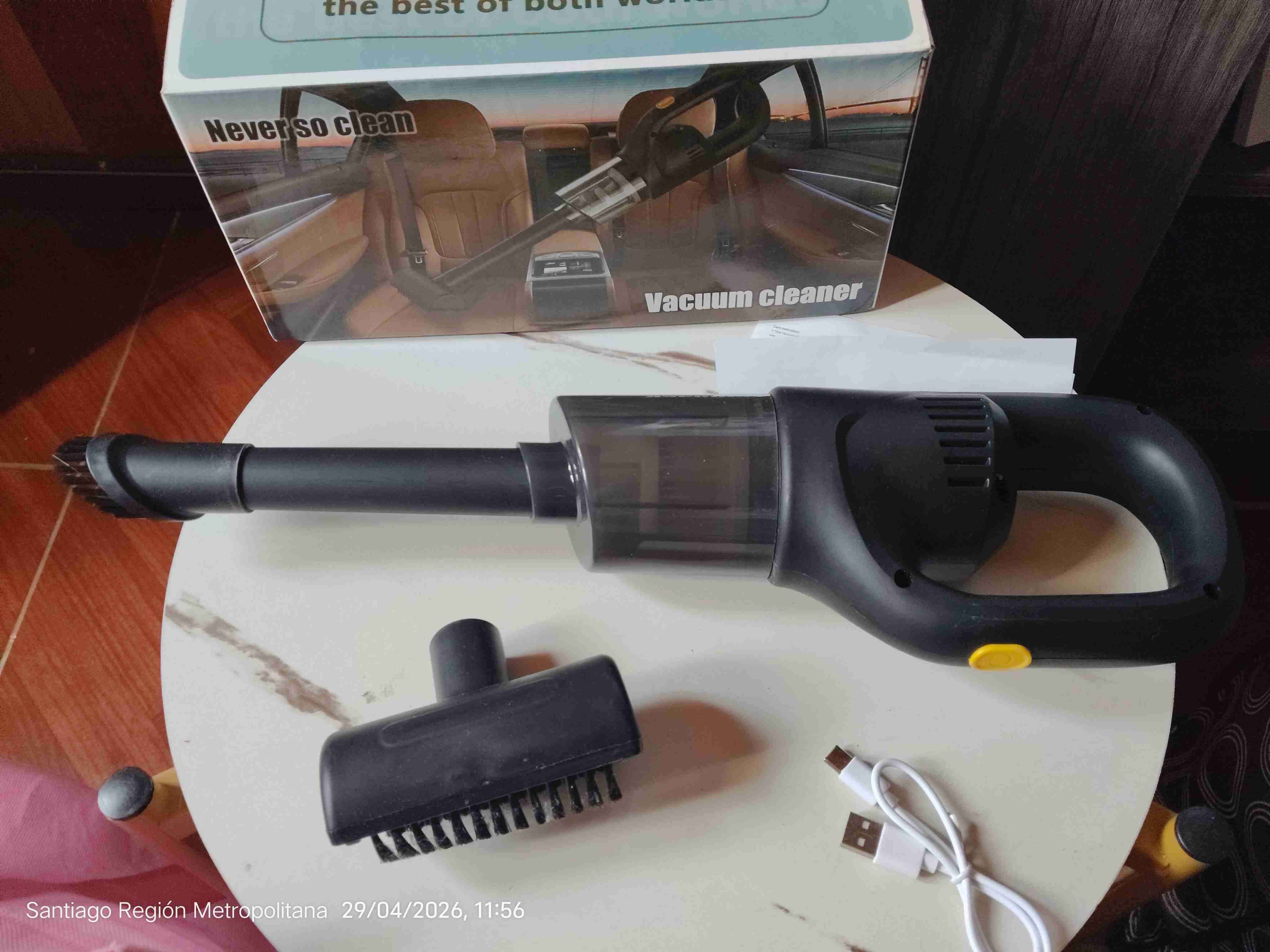 Aspiradora portátil para auto - miniatura 4