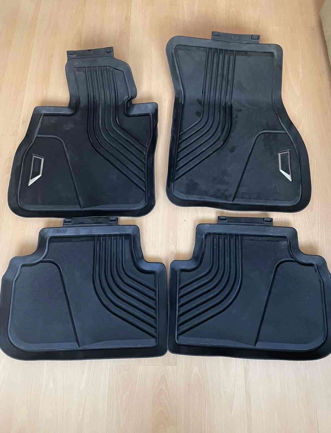 Pisos de goma para BMW originales. - miniatura 1