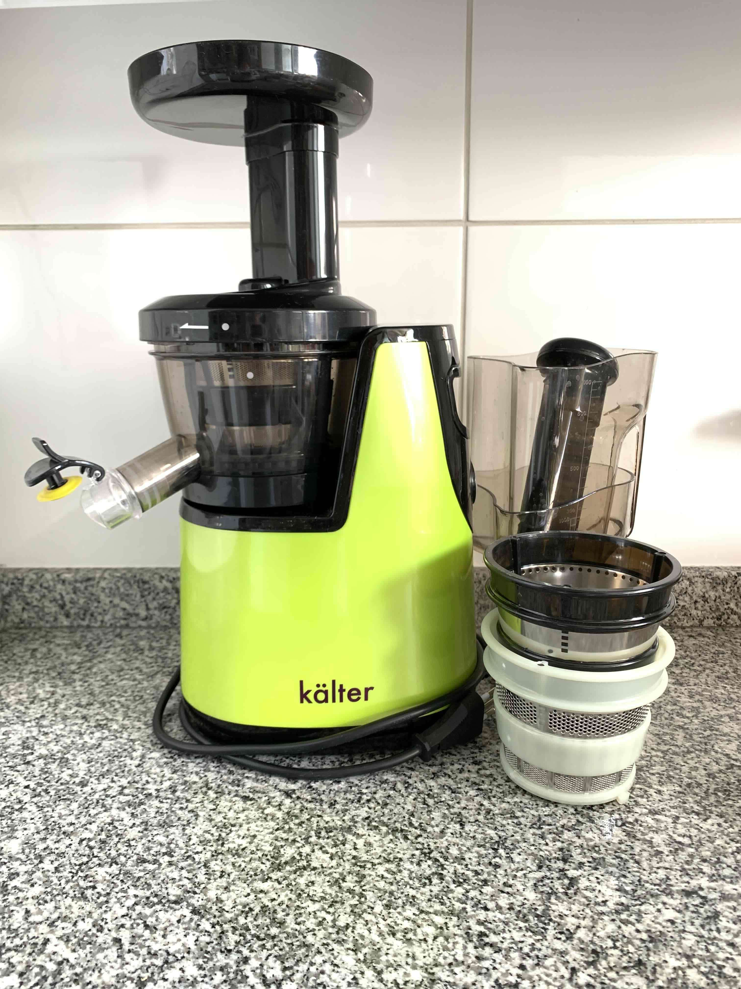 Extractor de jugo en frío marca Kälter verde - miniatura 1