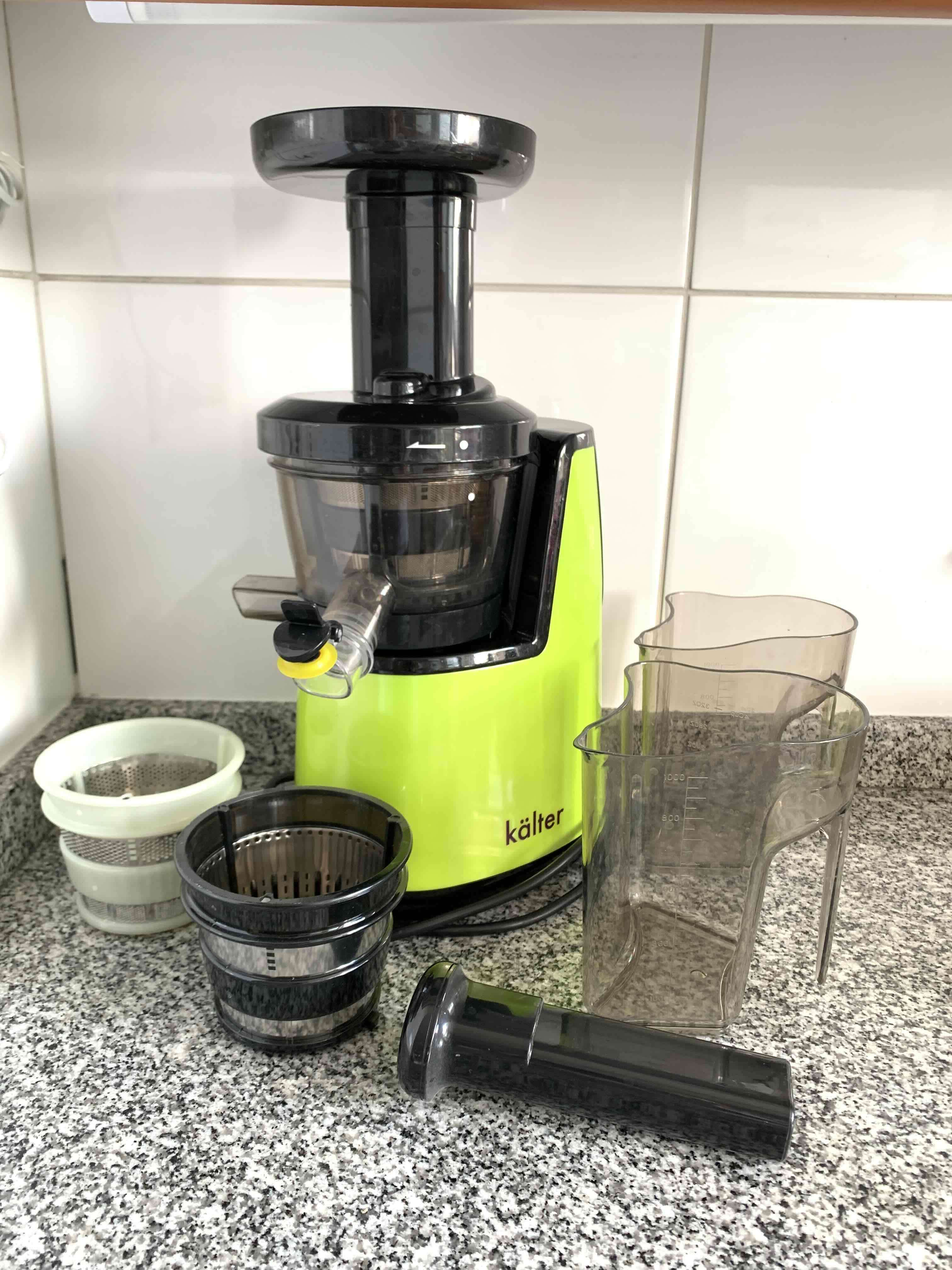 Extractor de jugo en frío marca Kälter verde - miniatura 2