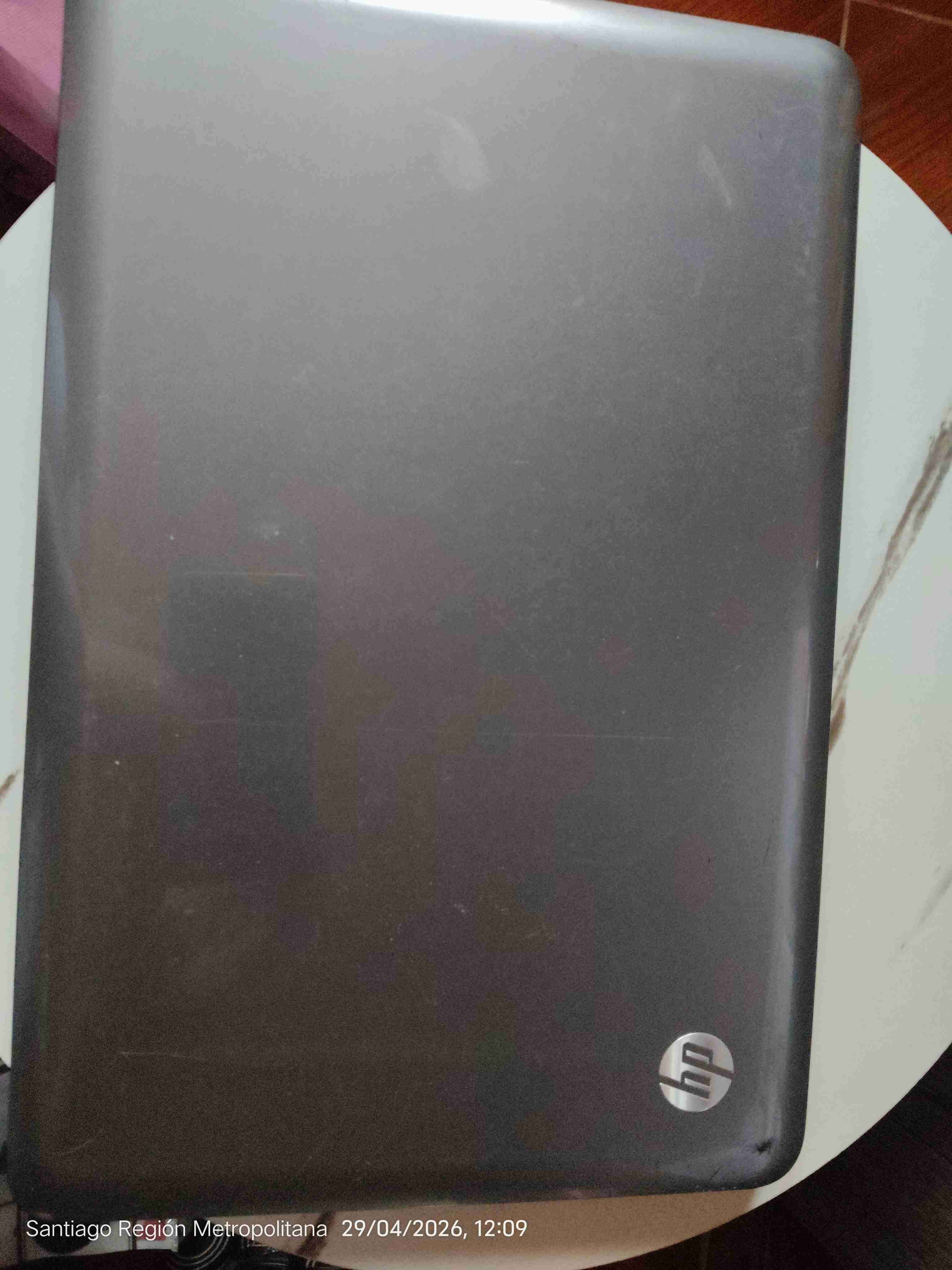 Notebook HP gris - miniatura 1