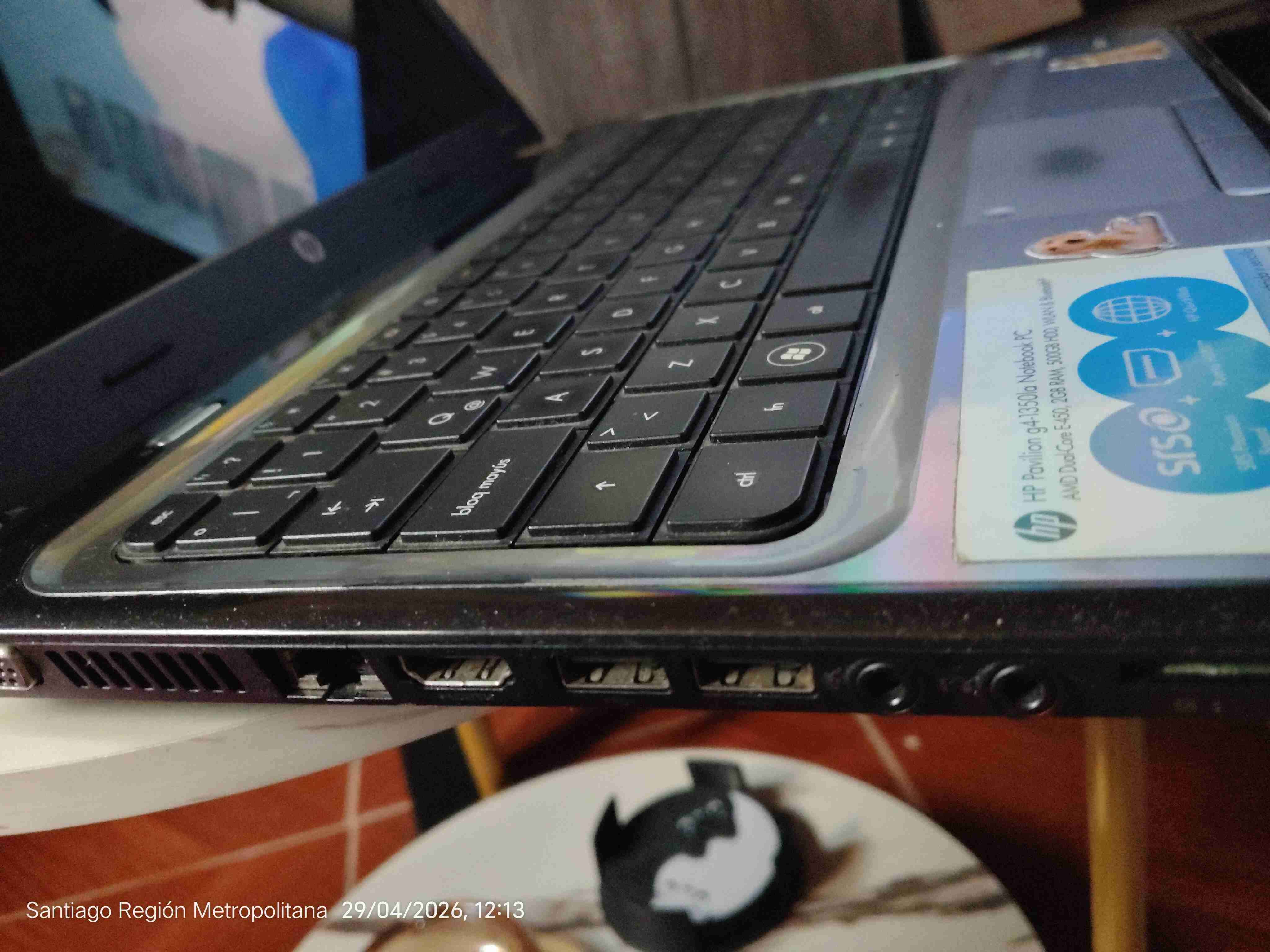 Notebook HP gris - miniatura 6