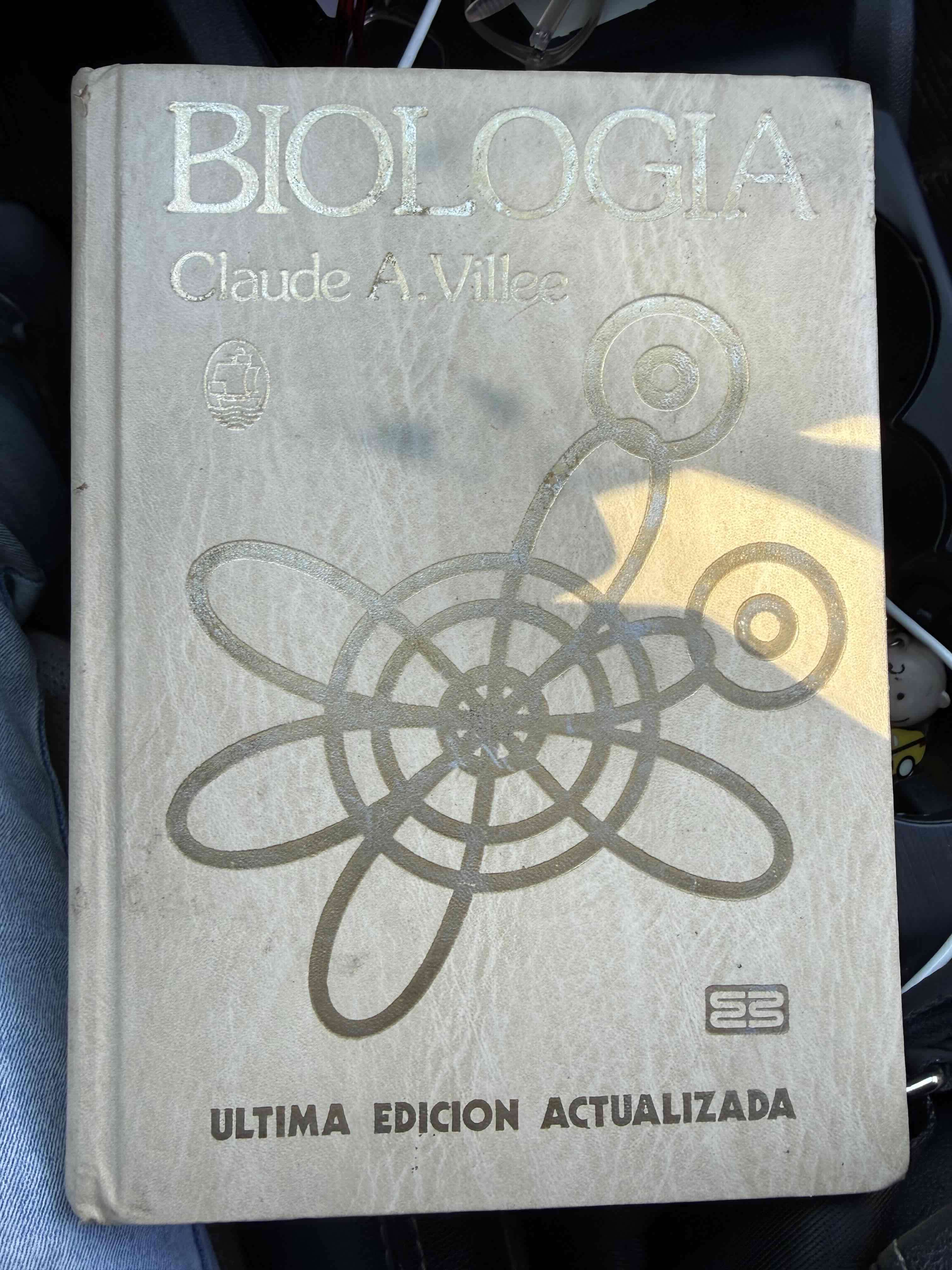 Libro Biología de Claude A. Villee