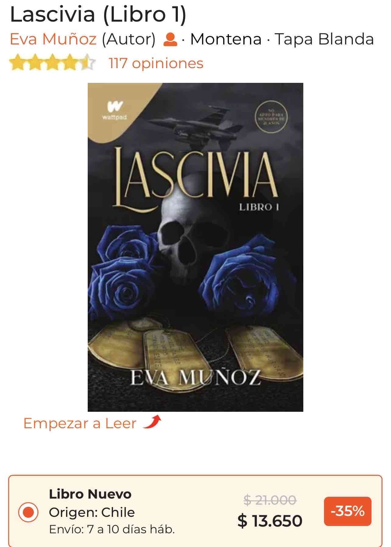 Libro 'Lascivia' de Eva Muñoz - miniatura 2