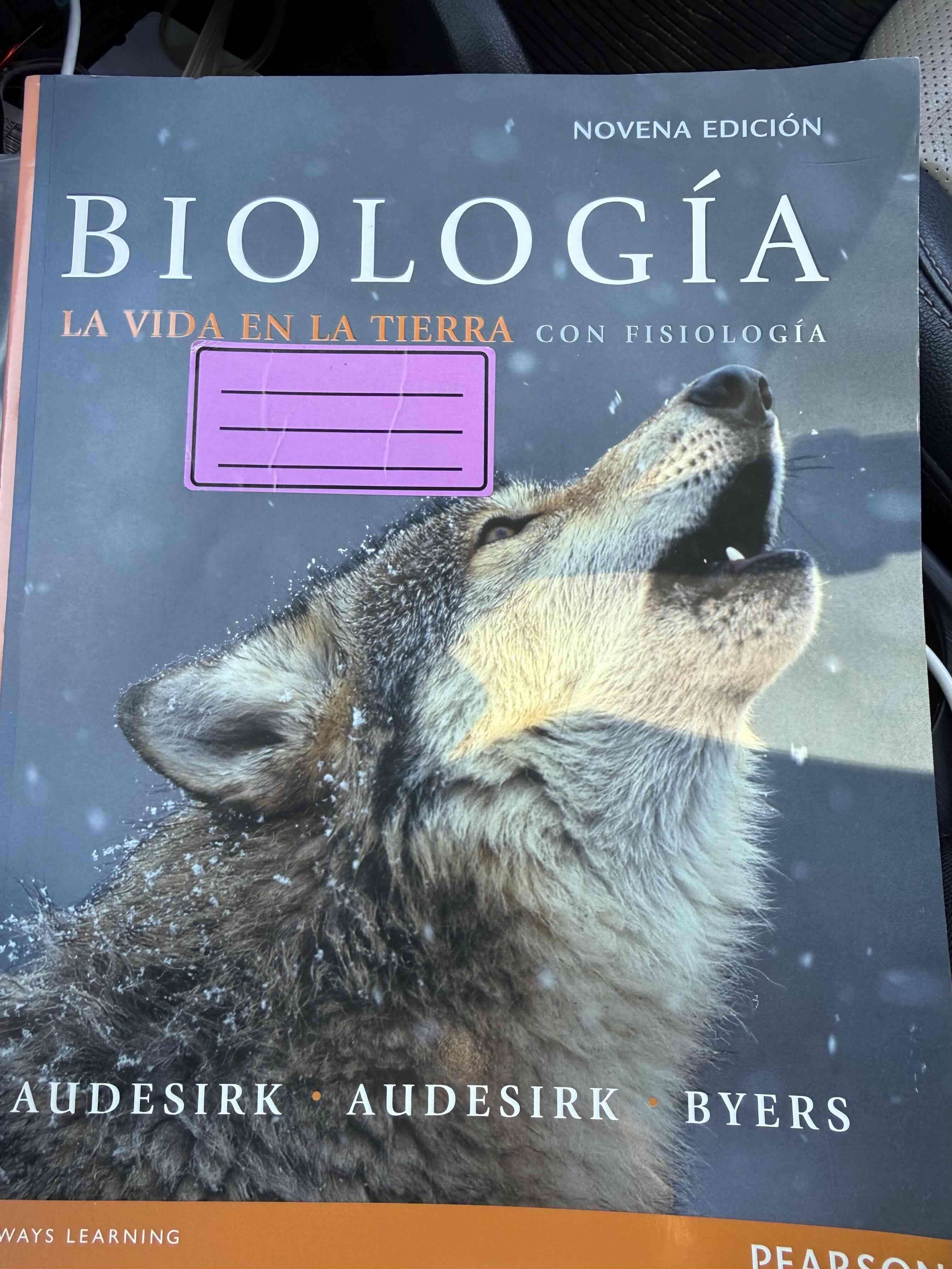 Libro Biología Novena Edición