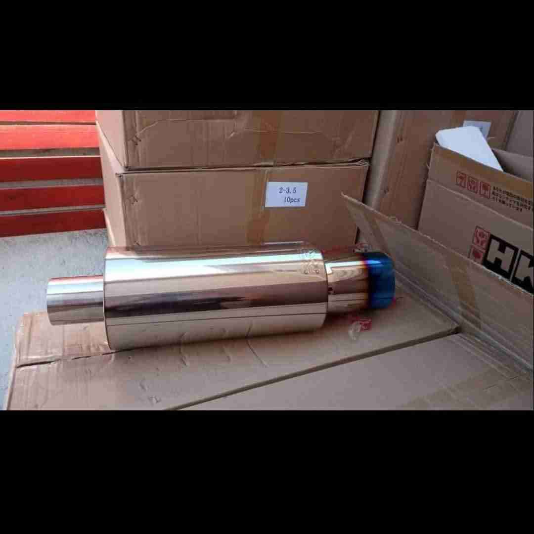 Tubo de escape deportivo cromado - miniatura 2