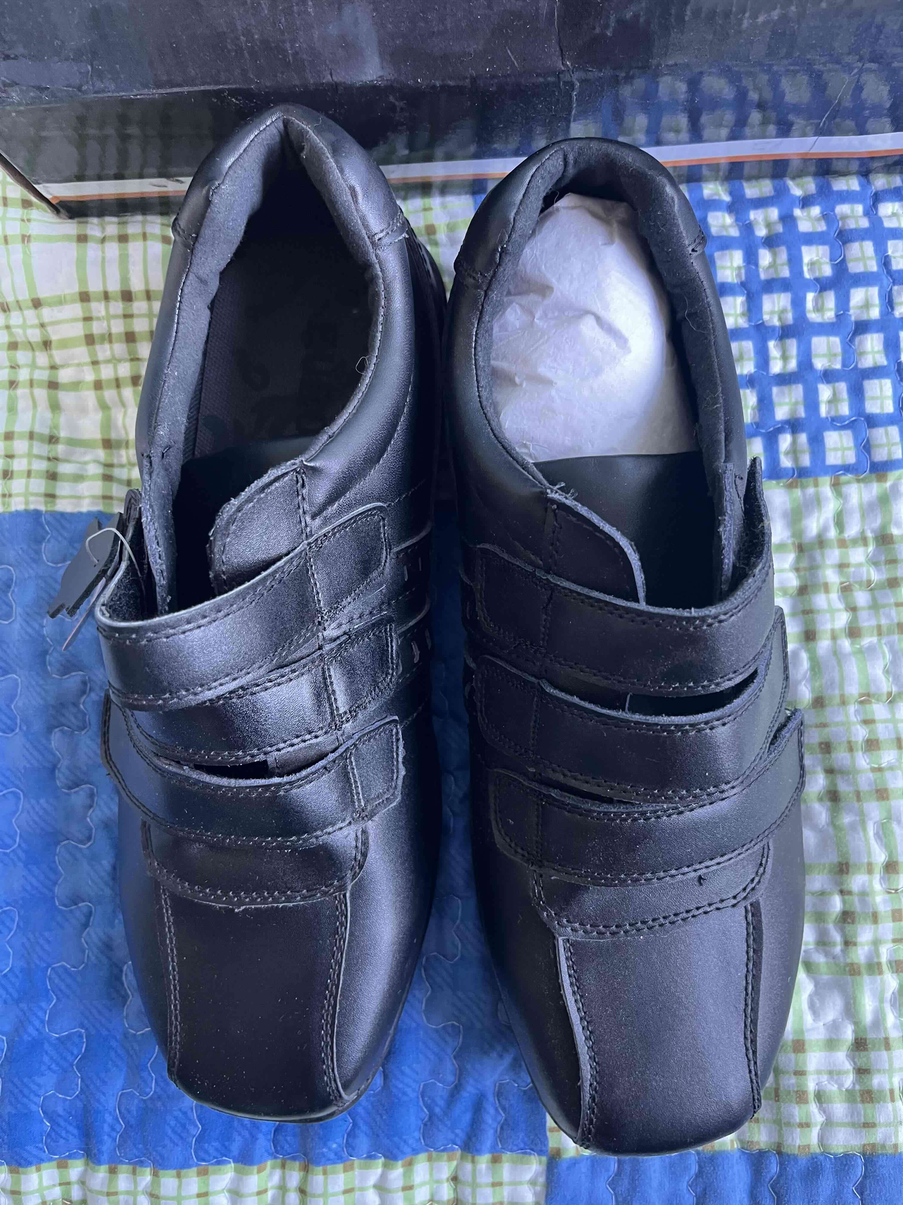 Zapatos colegio negros con velcro - miniatura 4