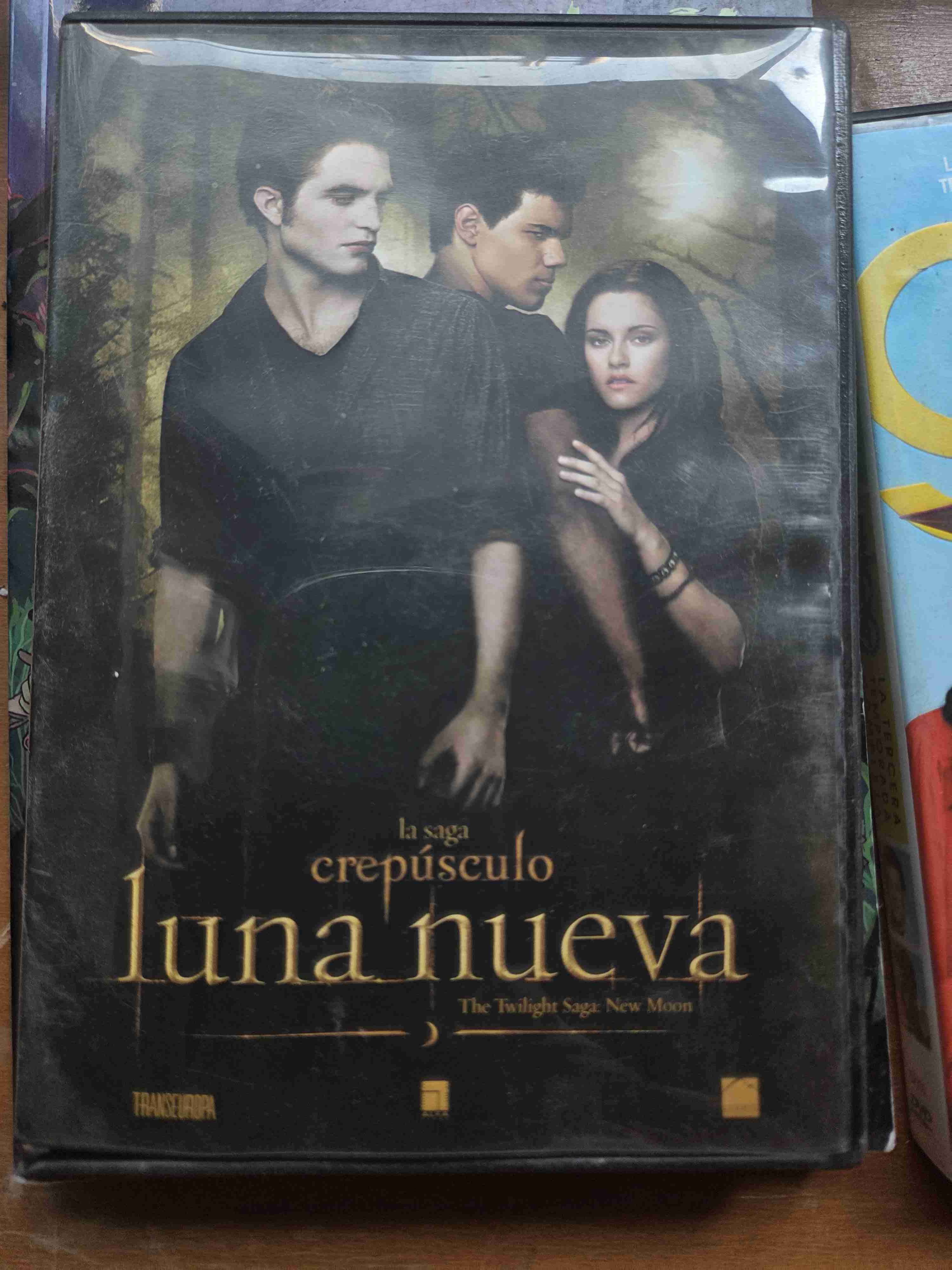 DVD Luna Nueva Crepúsculo
