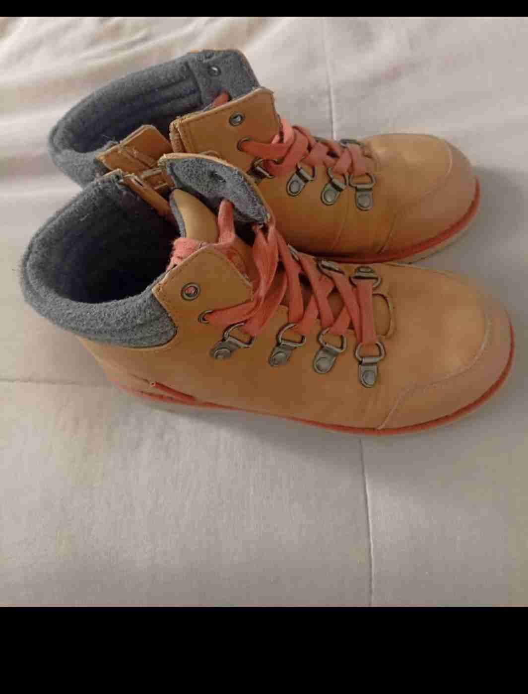 Botas color miel de cuero - miniatura 2