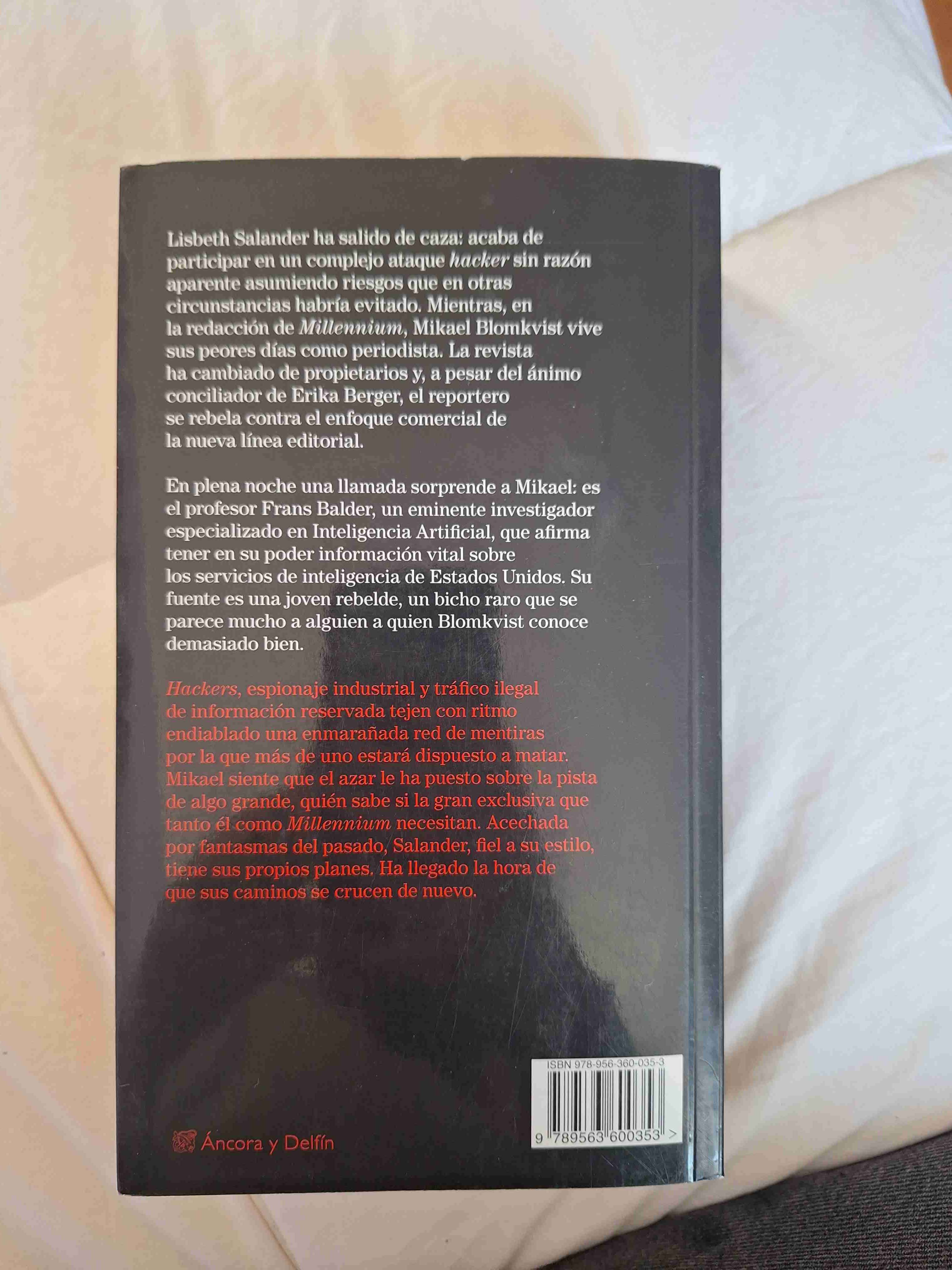 Libro 'Lo que no te mata' David Lagercrantz - miniatura 3