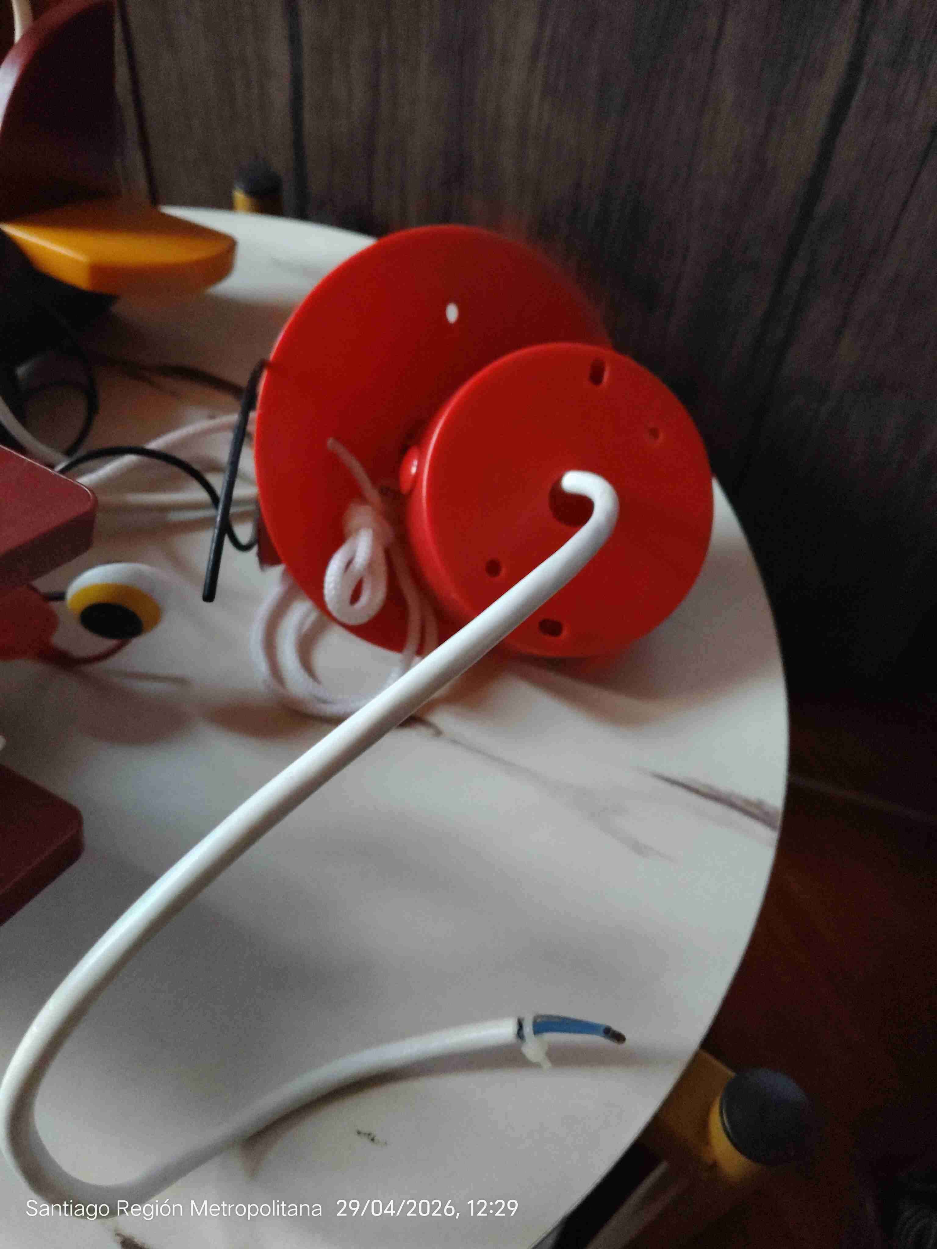 Lámpara infantil avión roja - miniatura 4