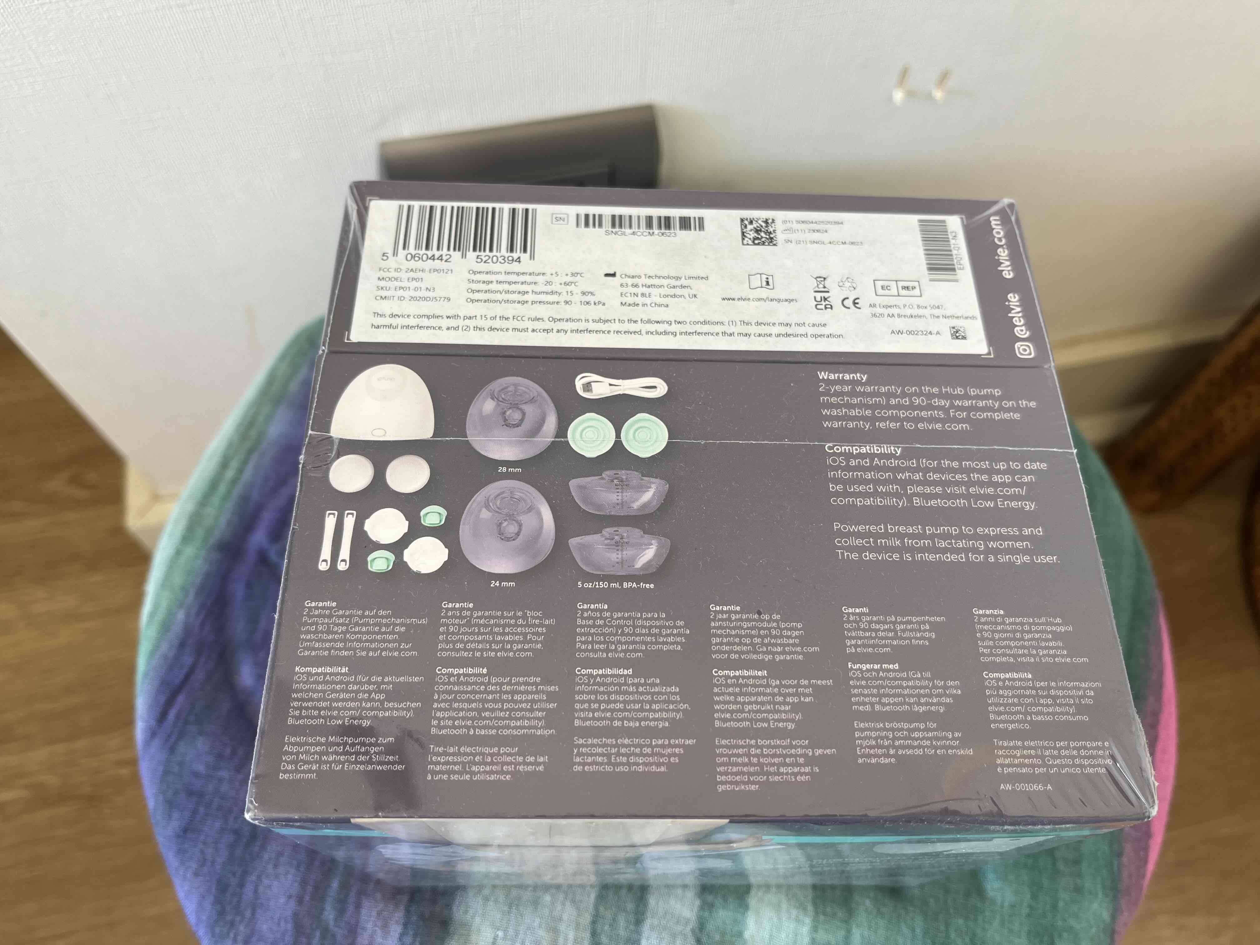 Extractor de leche eléctrico Elvie Pump - miniatura 5