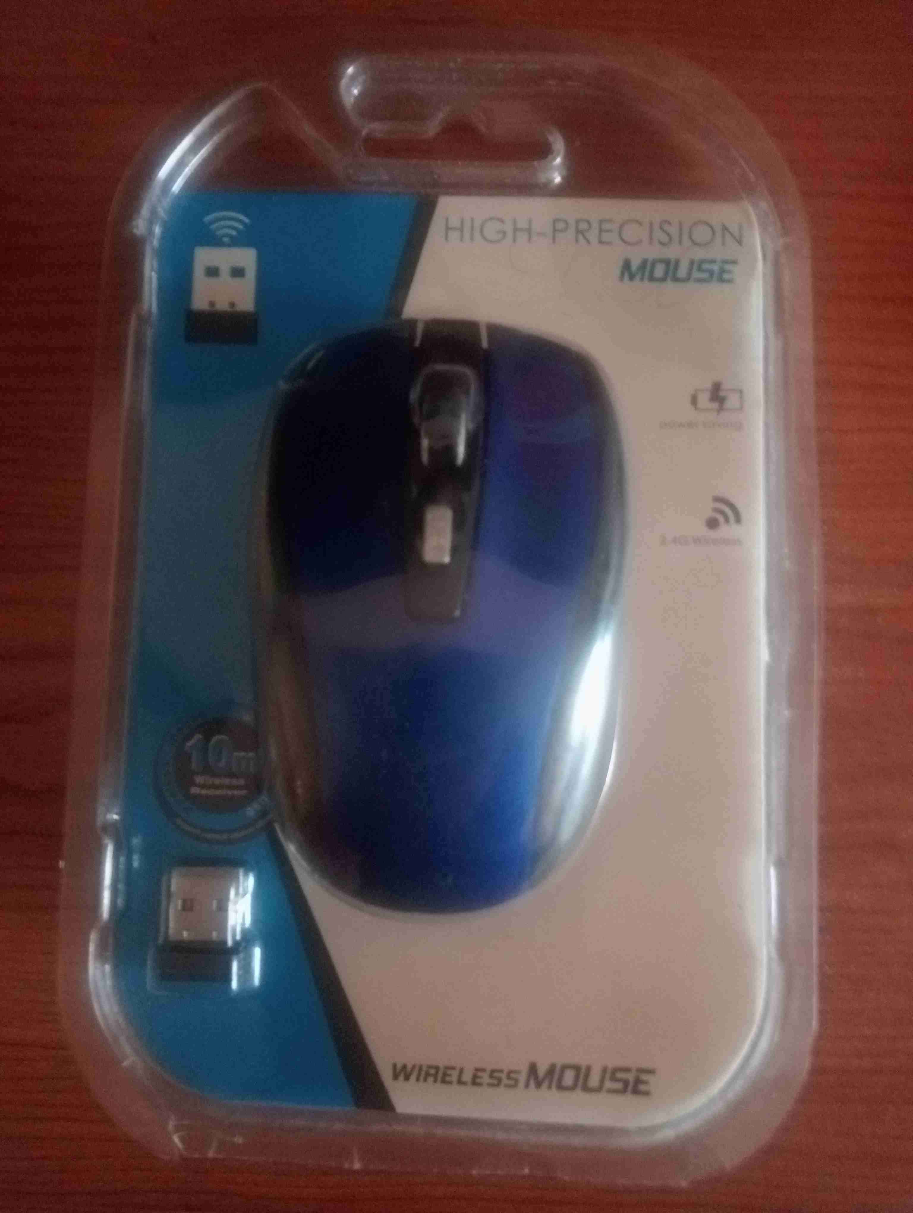Mouse inalámbrico azul - miniatura 1