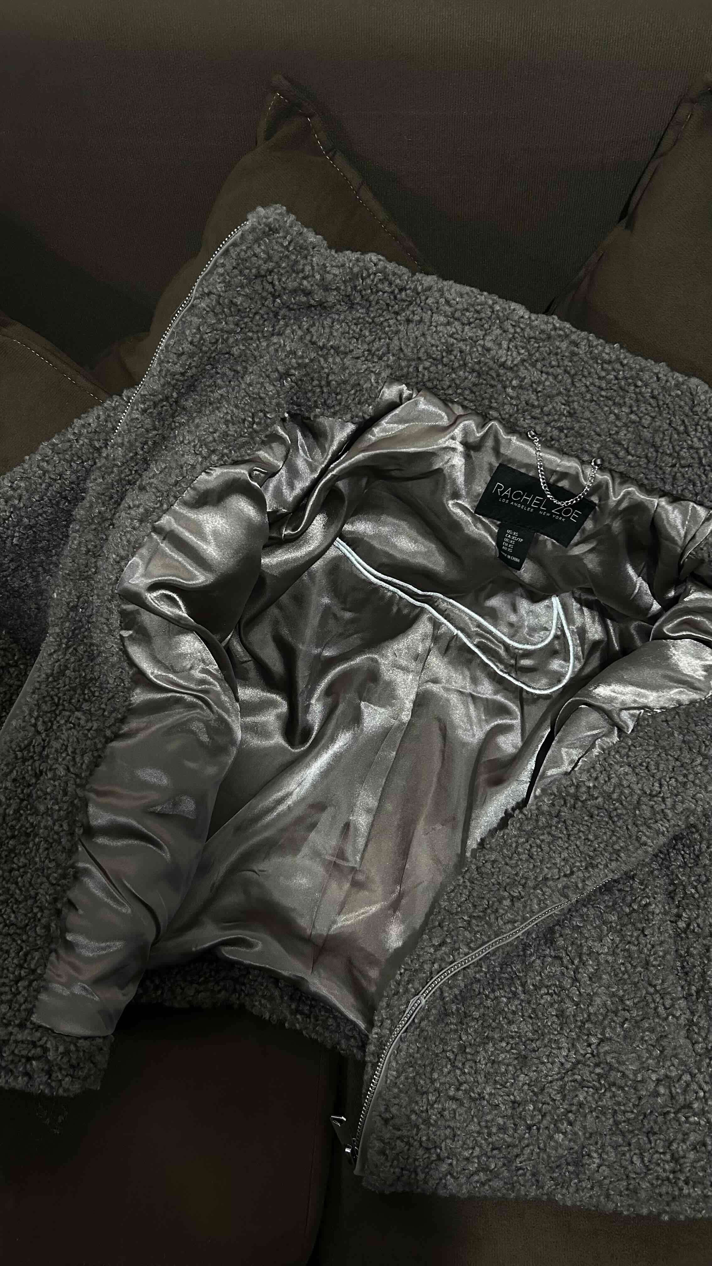 Chaqueta polar gris Nike - miniatura 4