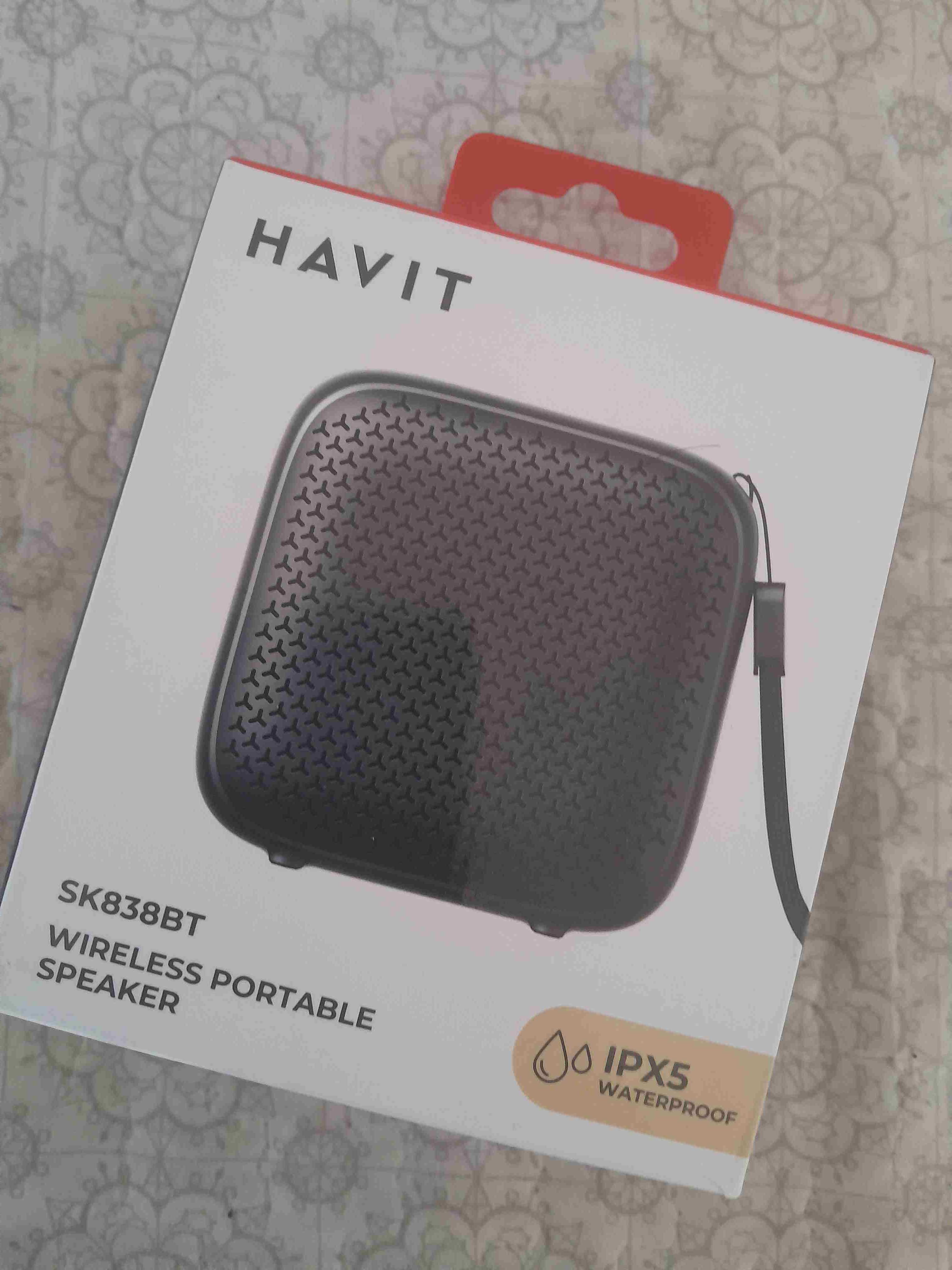 Parlante portátil impermeable Havit bluetooth - miniatura 1