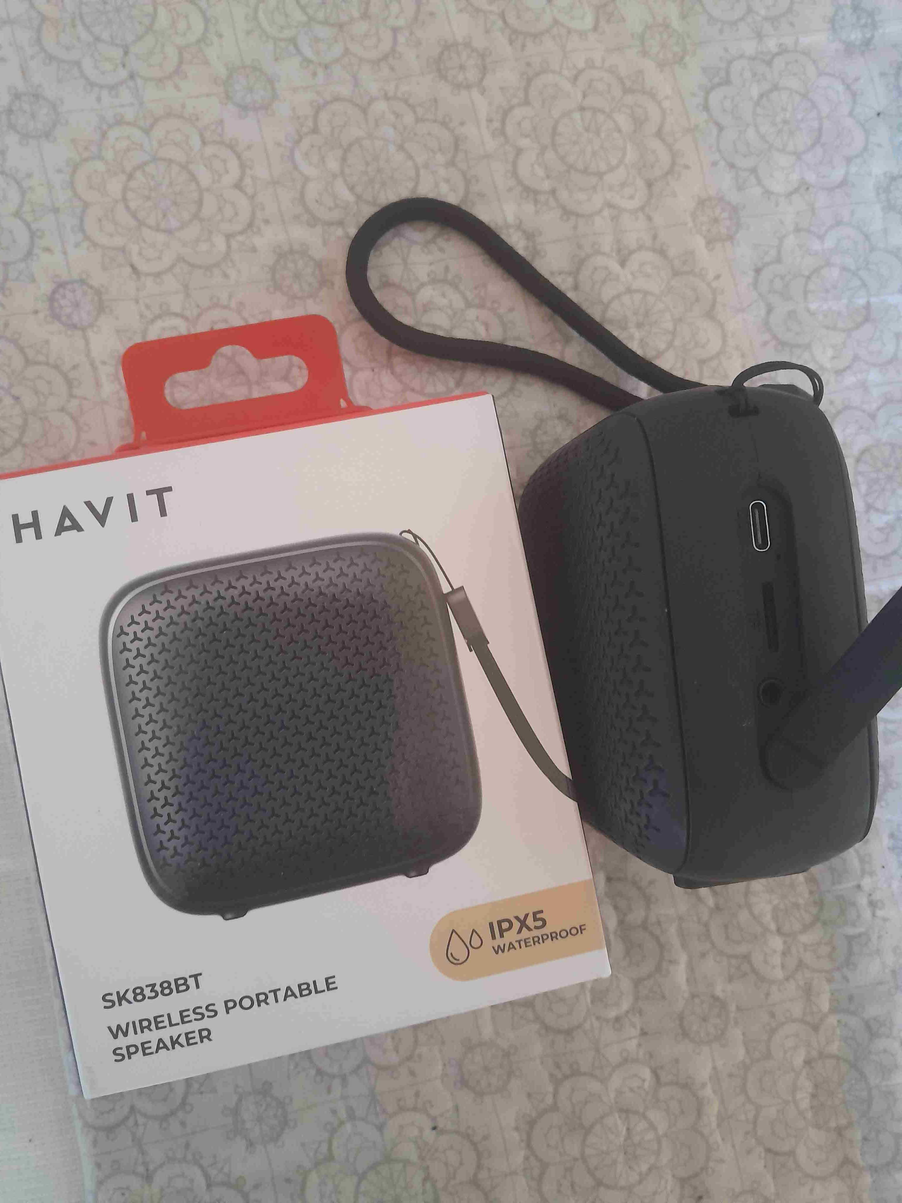Parlante portátil impermeable Havit bluetooth - miniatura 2