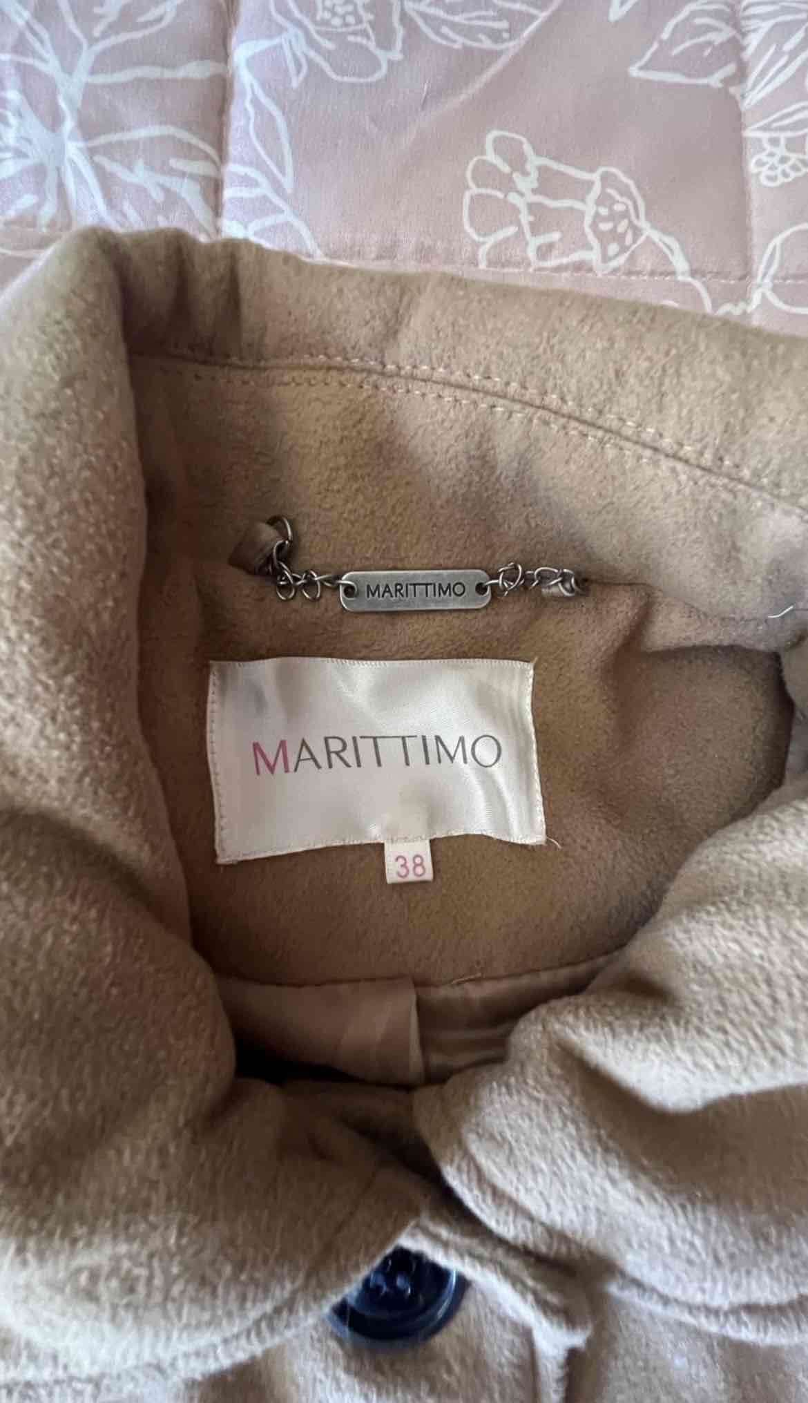 Abrigo camel con botones grandes - miniatura 2