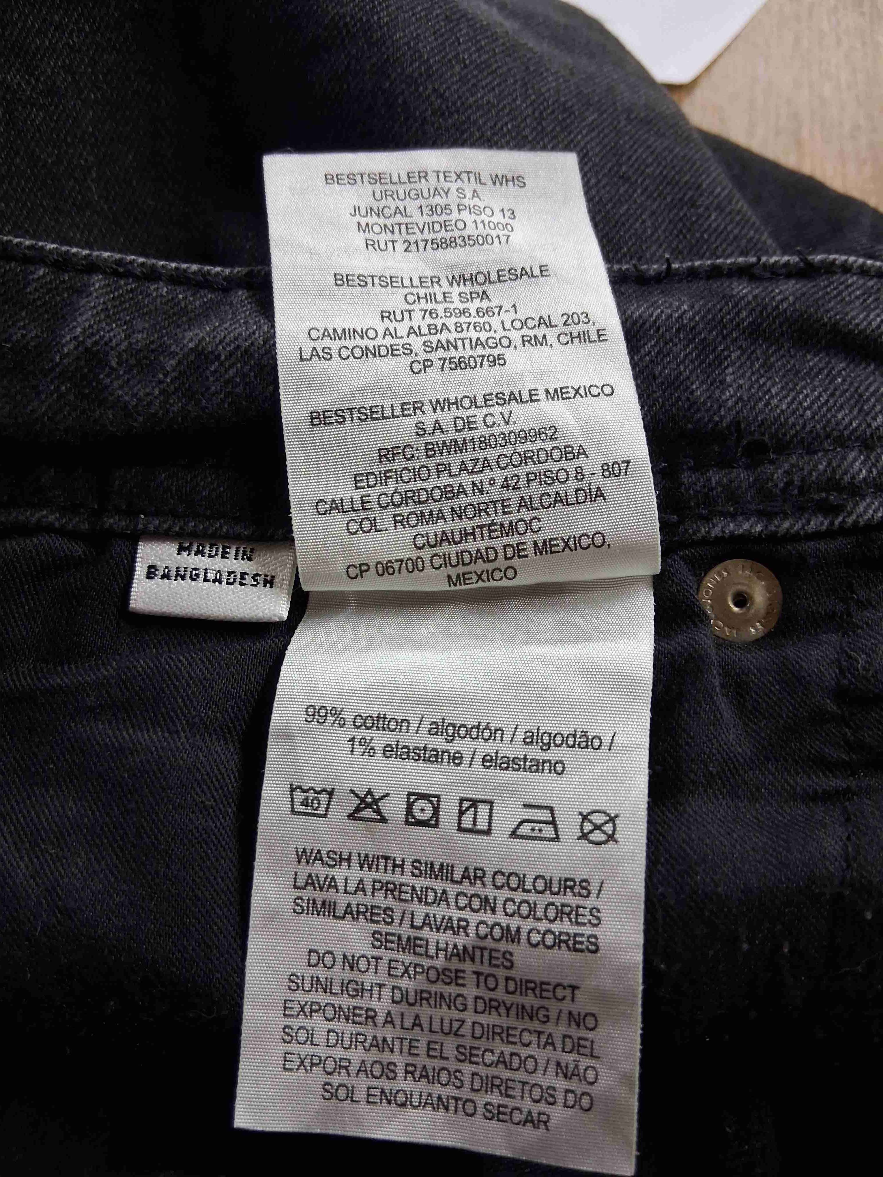 Jeans negros hombre - miniatura 5