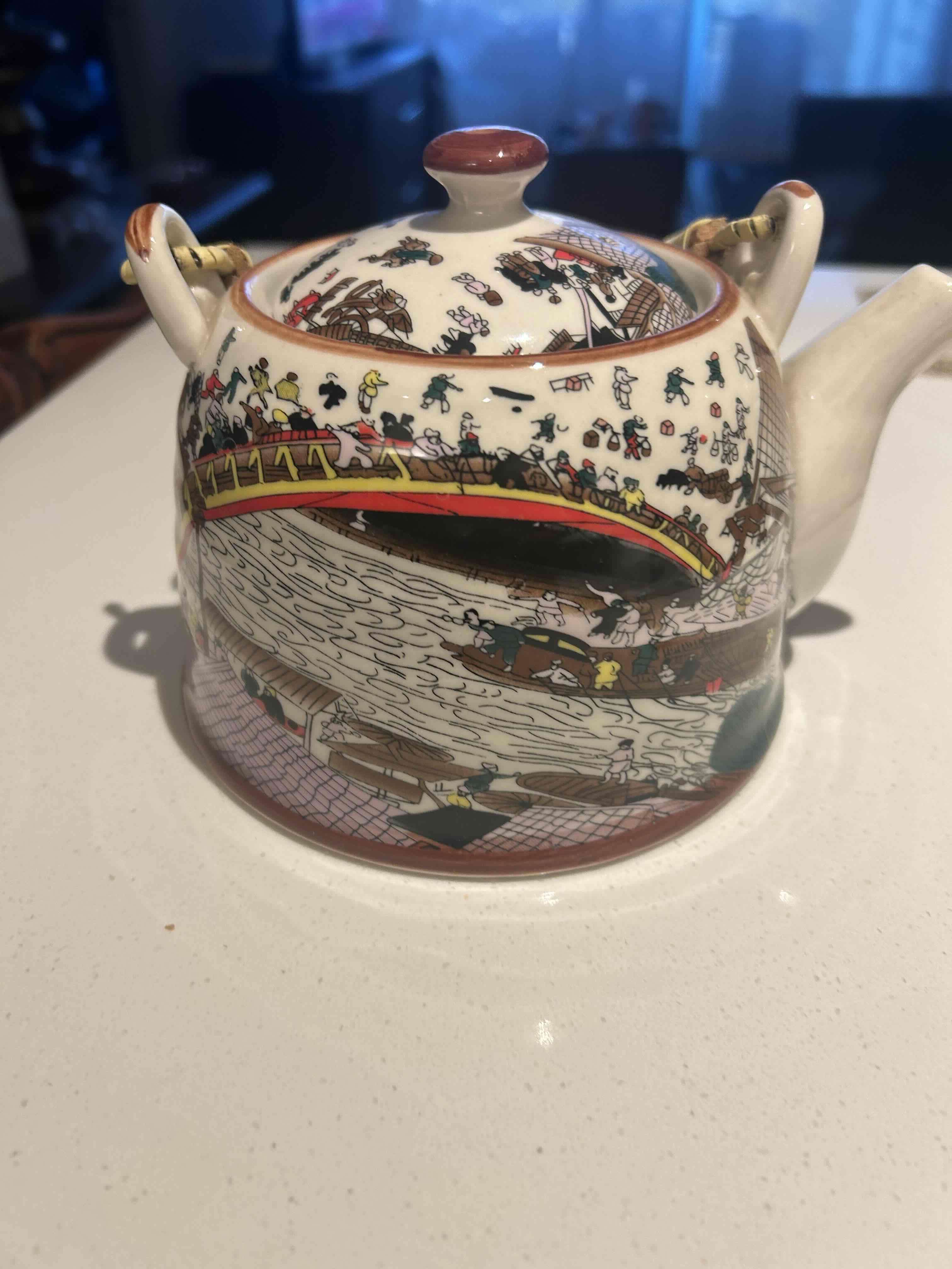 Tetera japonesa decorativa - miniatura 3
