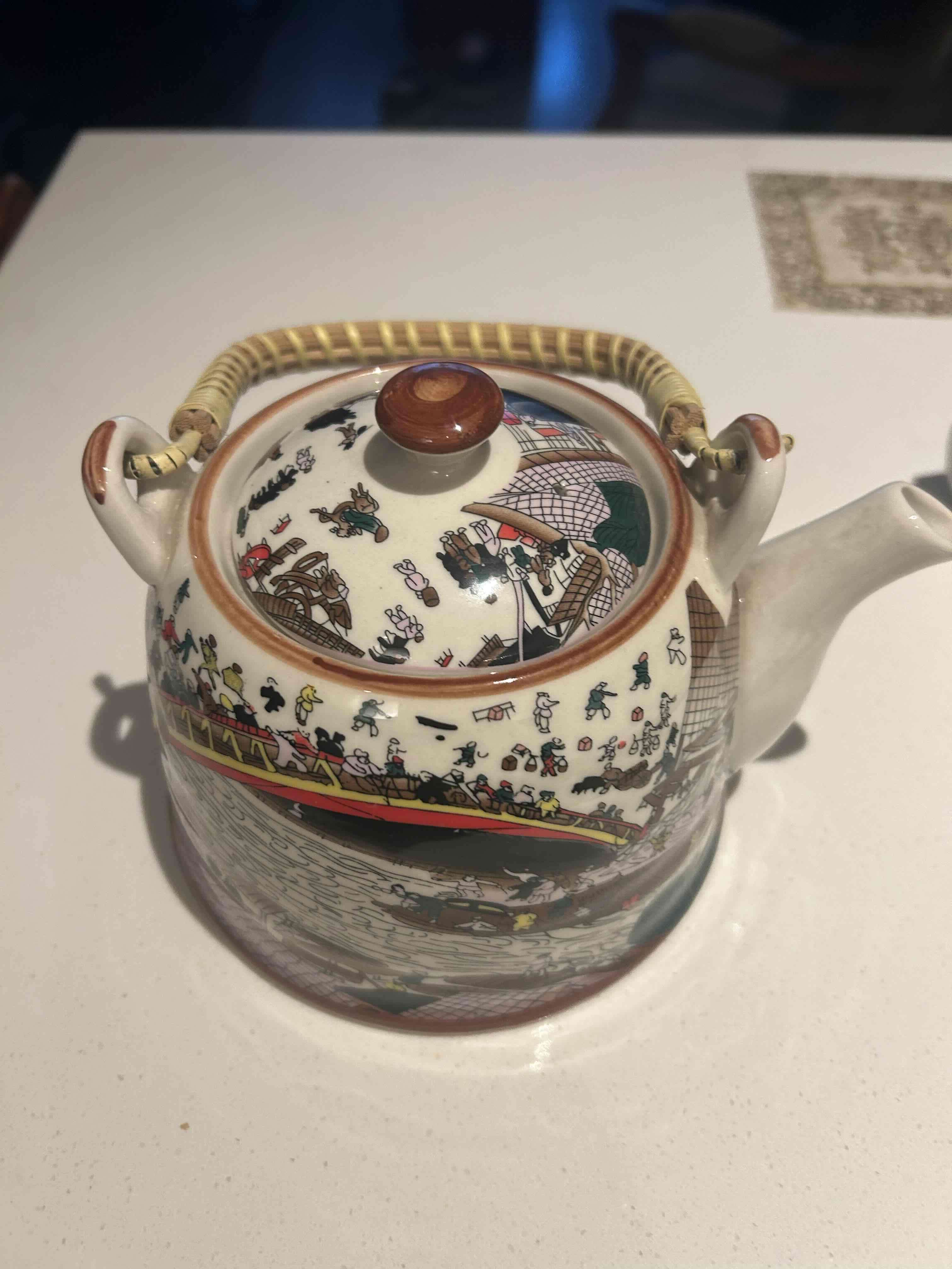 Tetera japonesa decorativa - miniatura 5