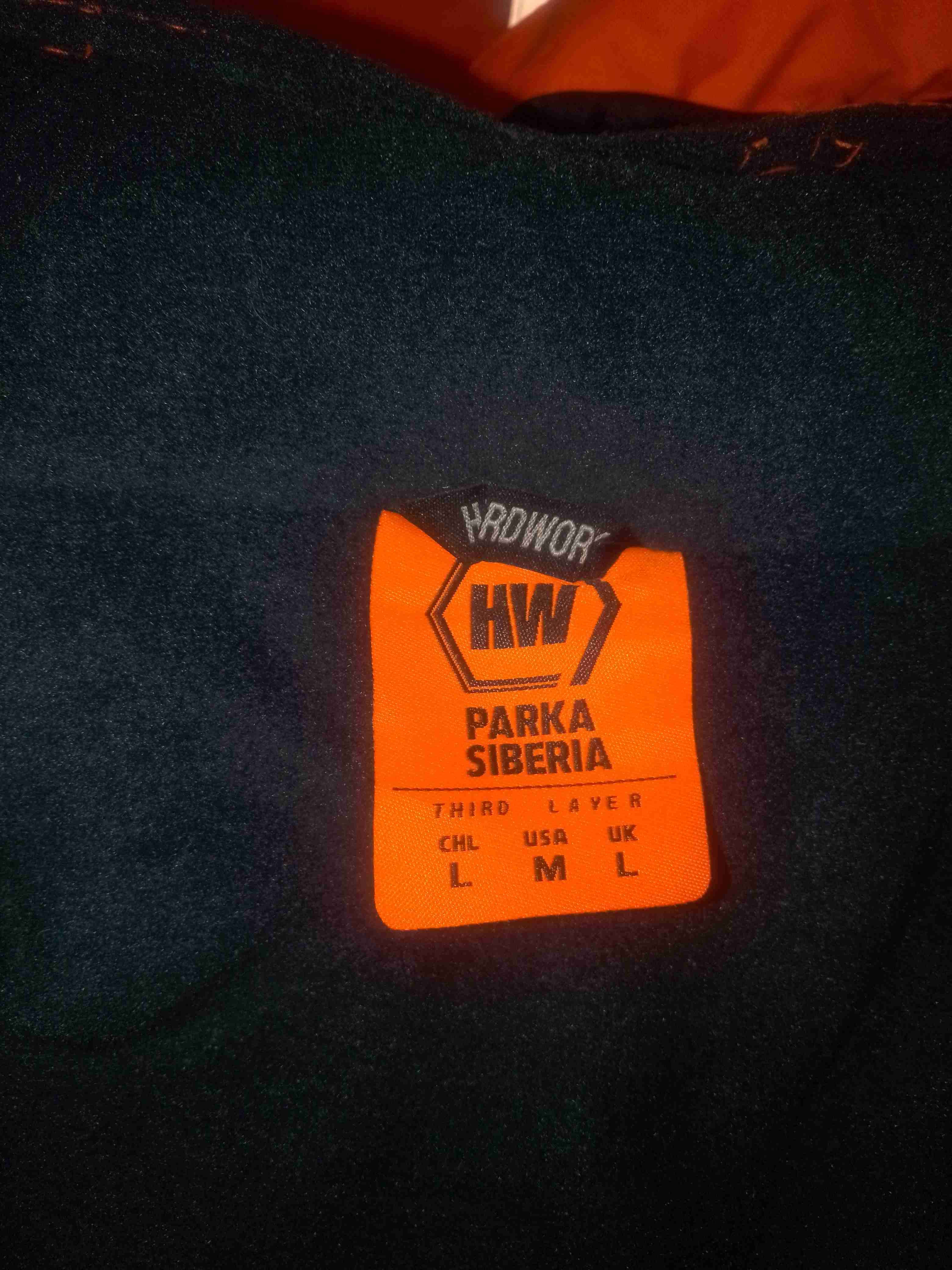 Parka reflectante naranja HARDWORK SIBERIA - miniatura 2
