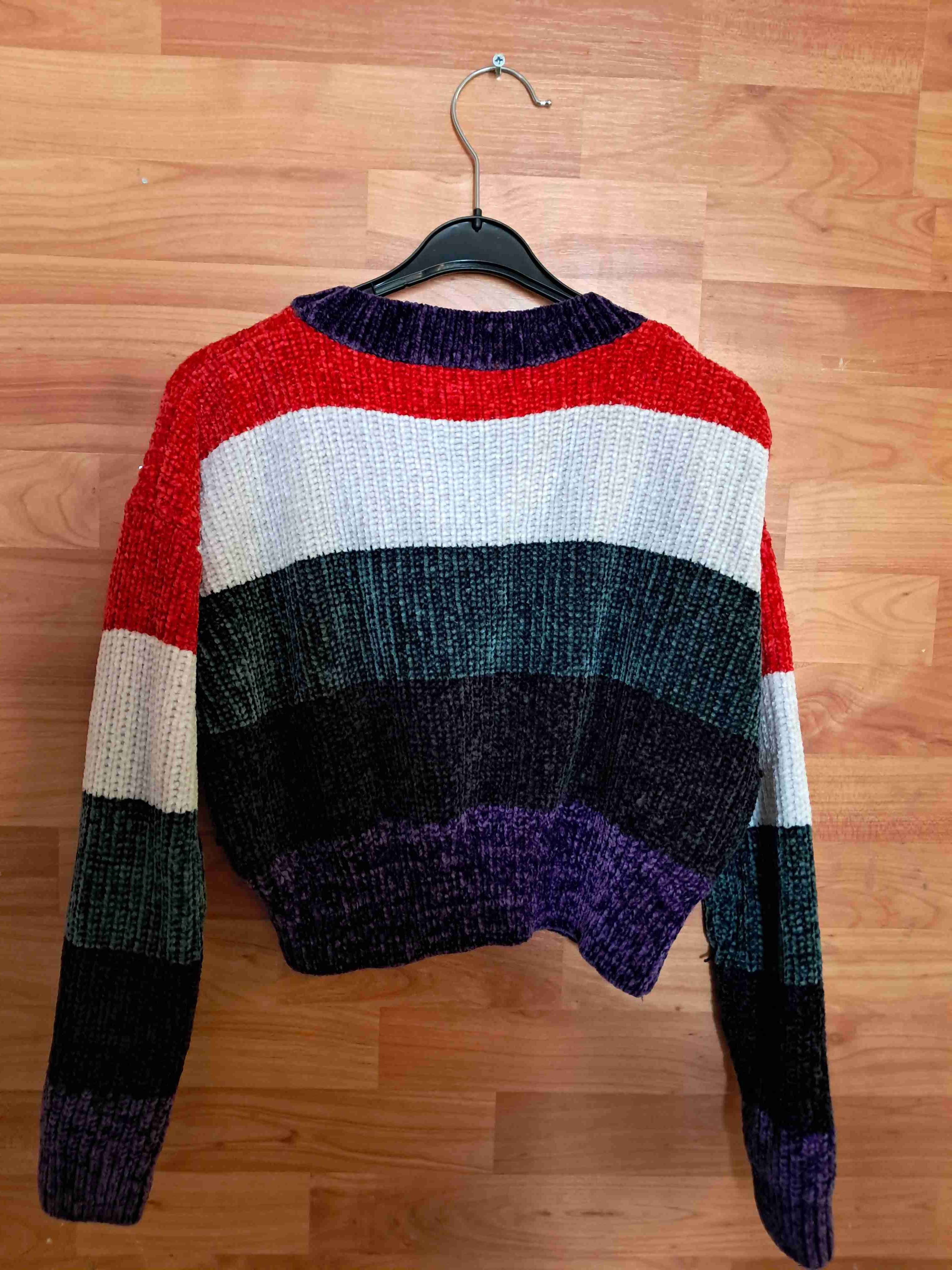 Suéter rayado multicolor - miniatura 2