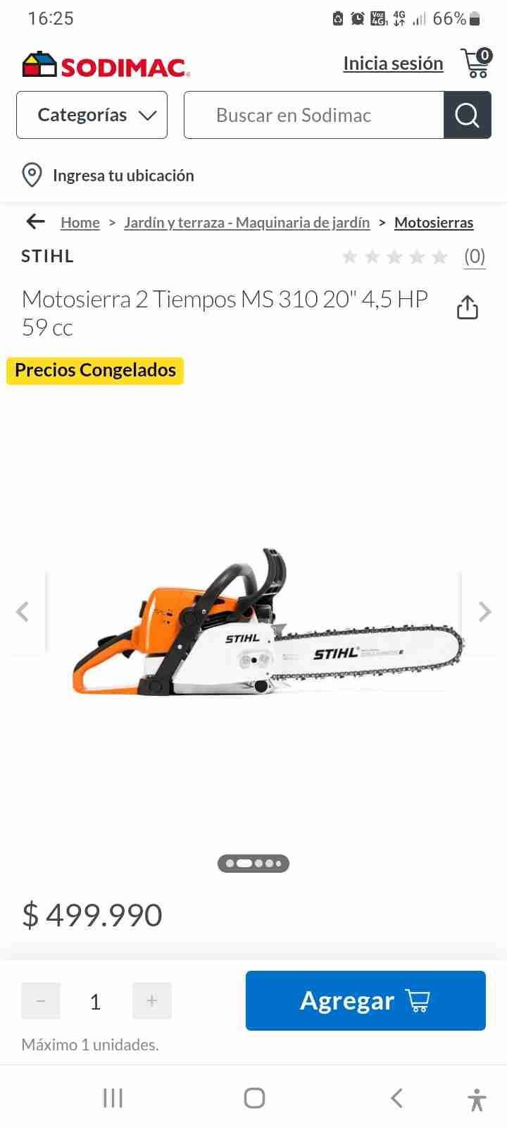 Motosierra Stihl MS 310 - miniatura 3
