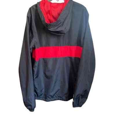 Cortavientos negro con capucha deportiva Talla S - miniatura 3