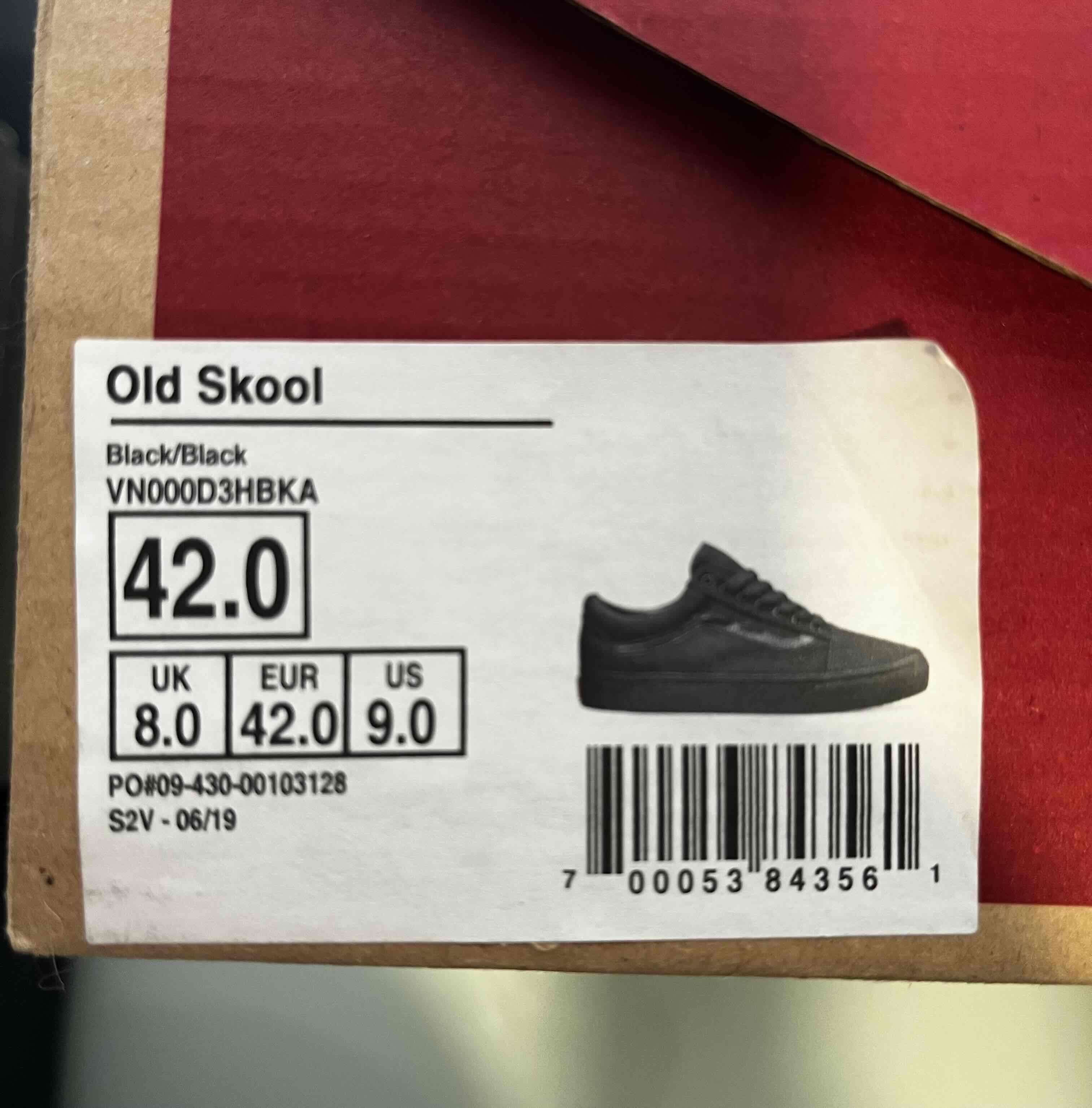 Zapatillas negras Vans - miniatura 4