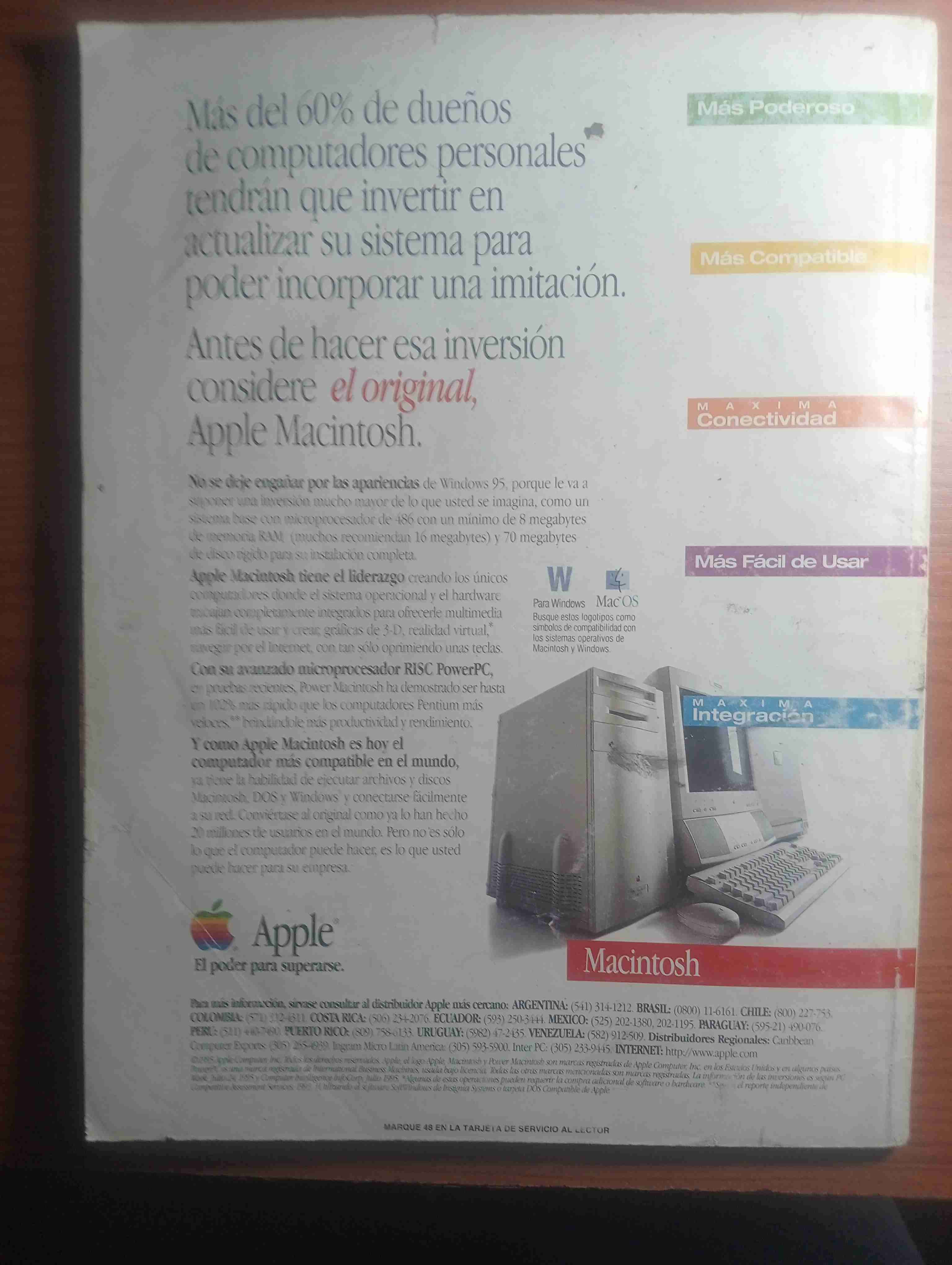 Revista PC Magazine Chile 1995 - miniatura 2