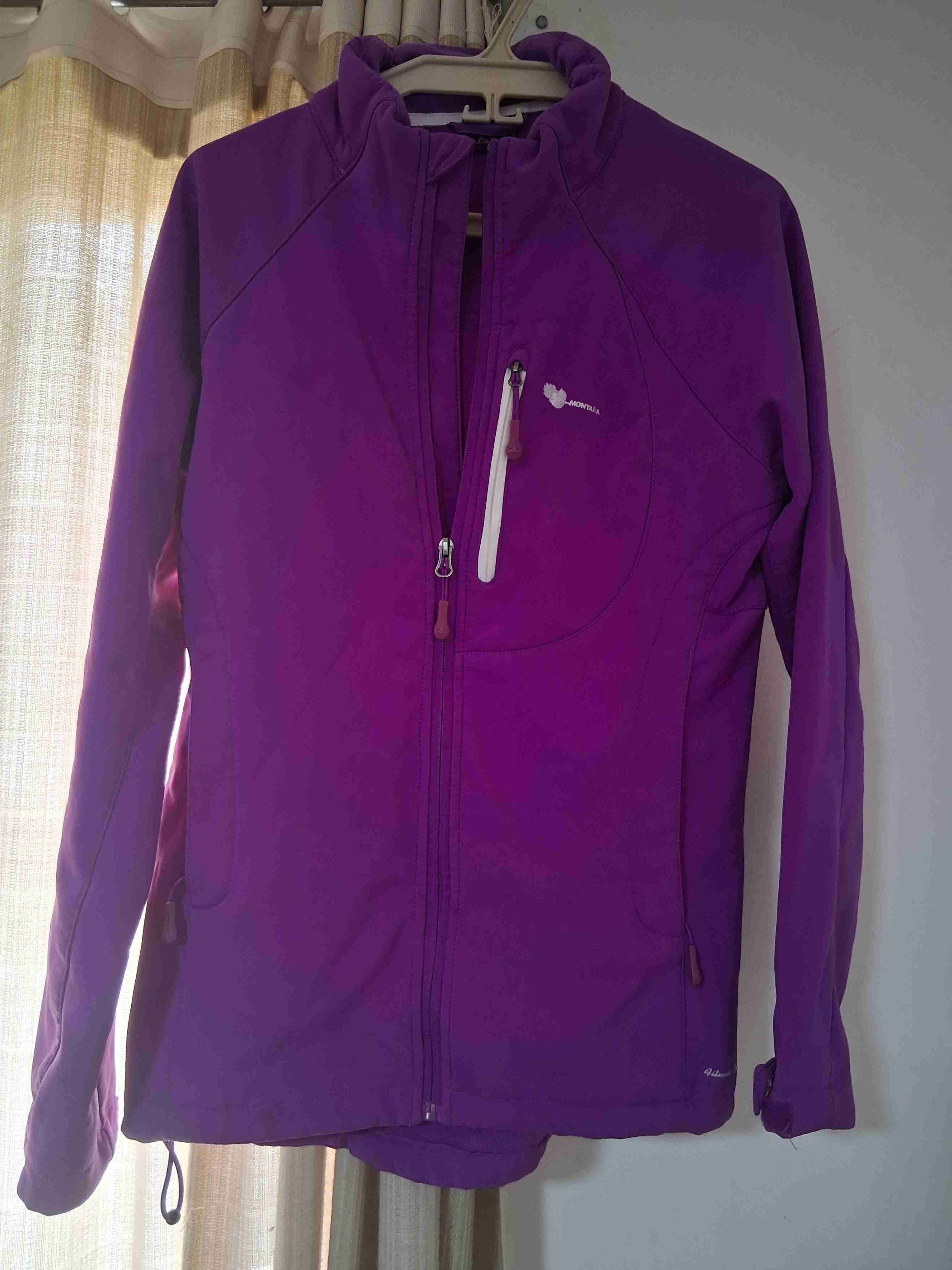Chaqueta deportiva morada mujer - miniatura 1