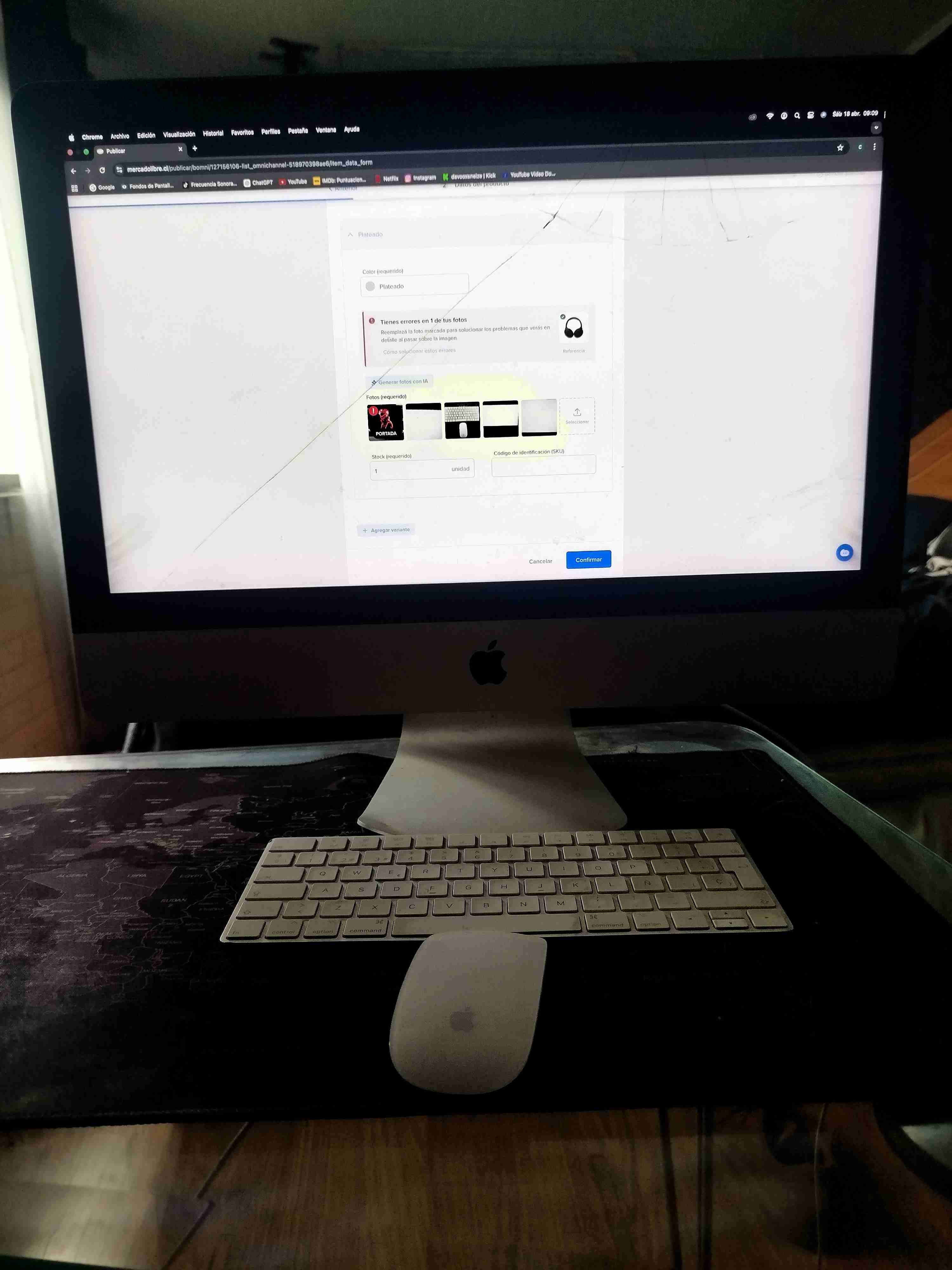 iMac con teclado y mouse Apple - miniatura 1