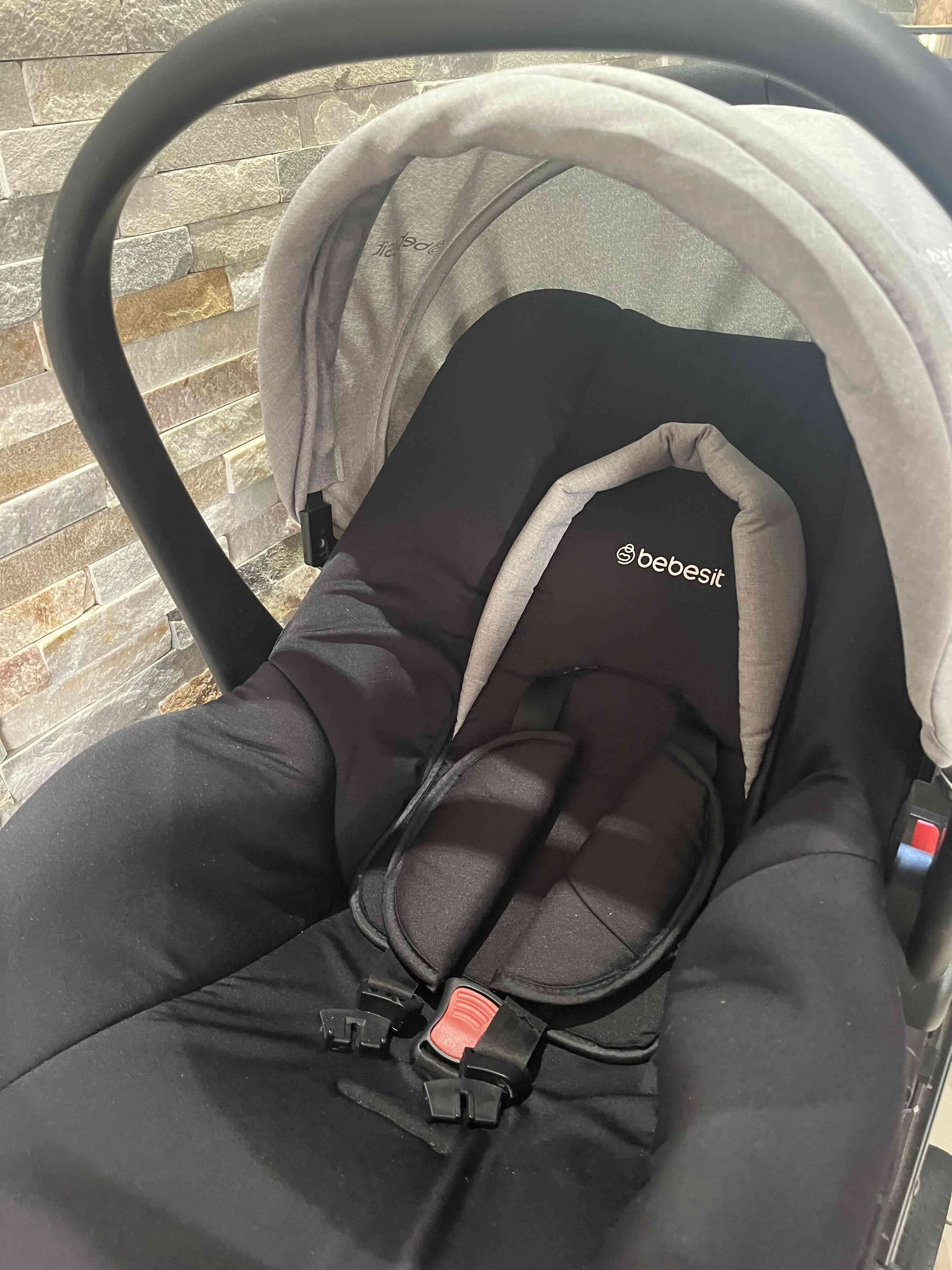 Coche Cuna Travel System Gris - miniatura 3