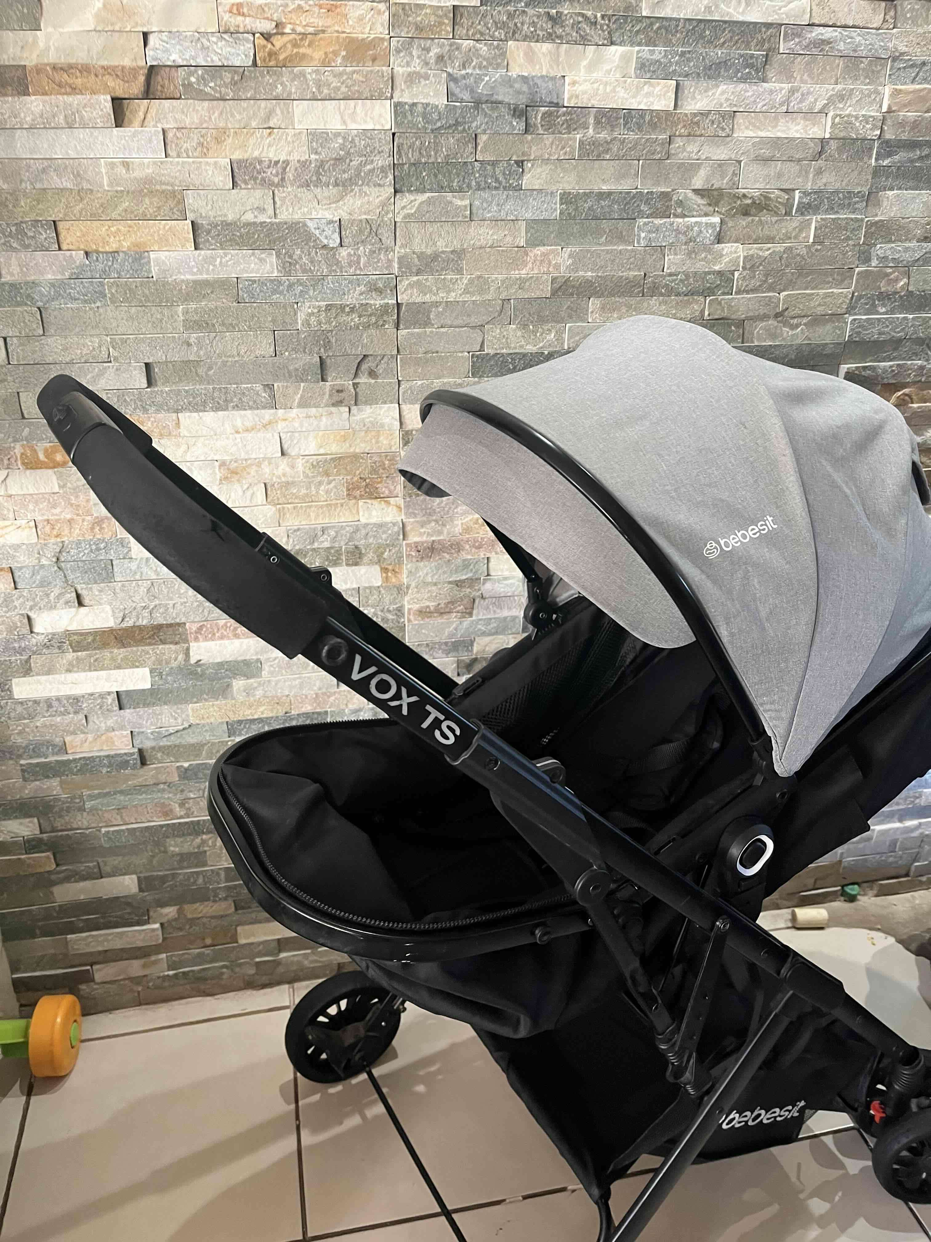 Coche Cuna Travel System Gris - miniatura 4