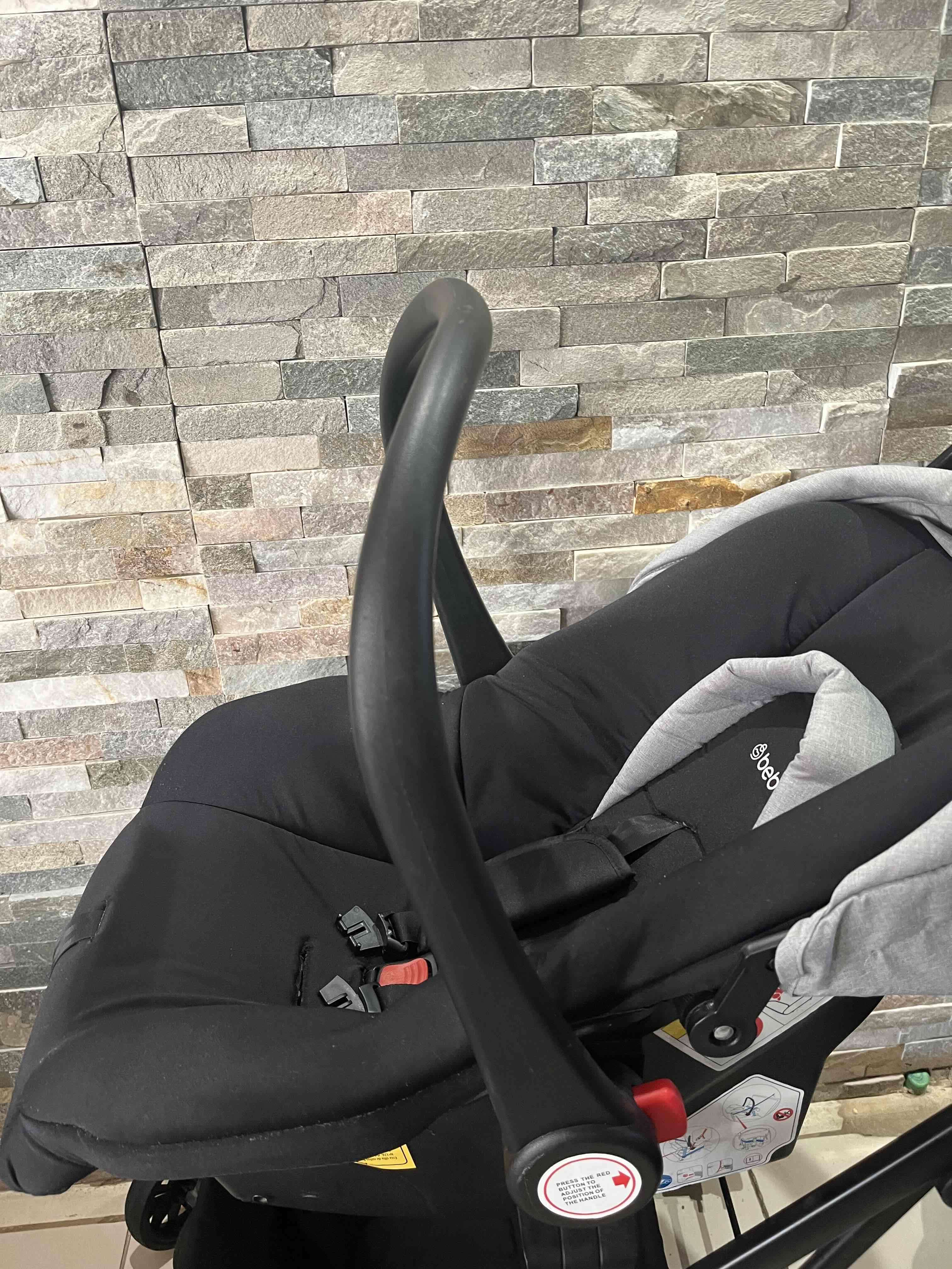 Coche Cuna Travel System Gris - miniatura 6