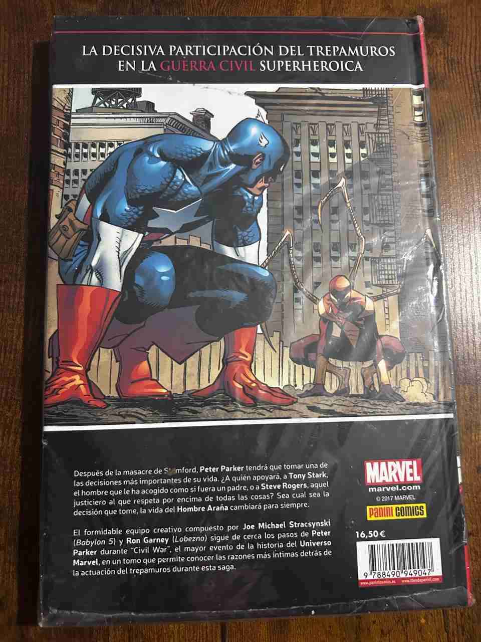 Comic El Asombroso Spiderman civil war - miniatura 2
