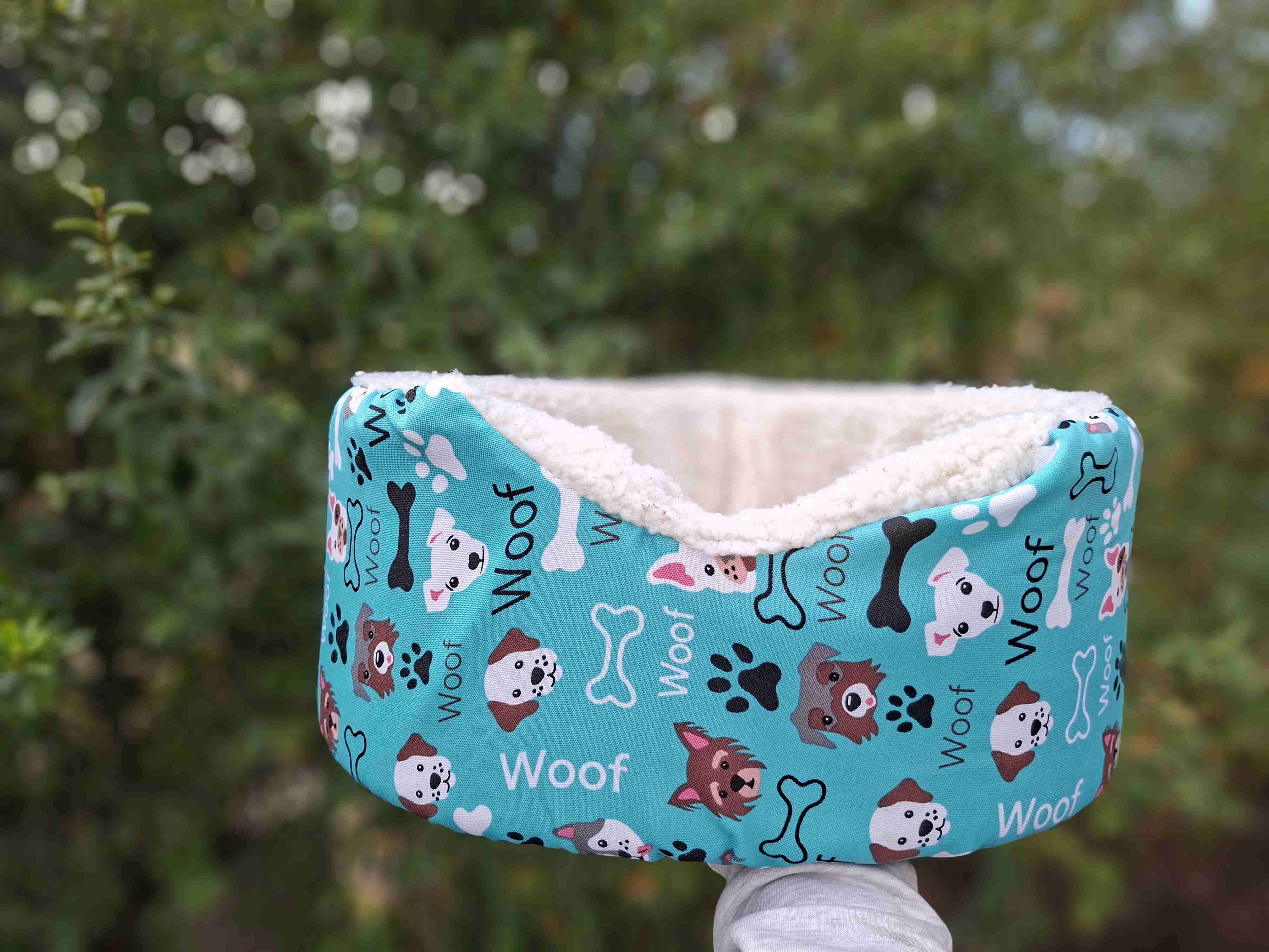 Cama para perro o gato azul - miniatura 1