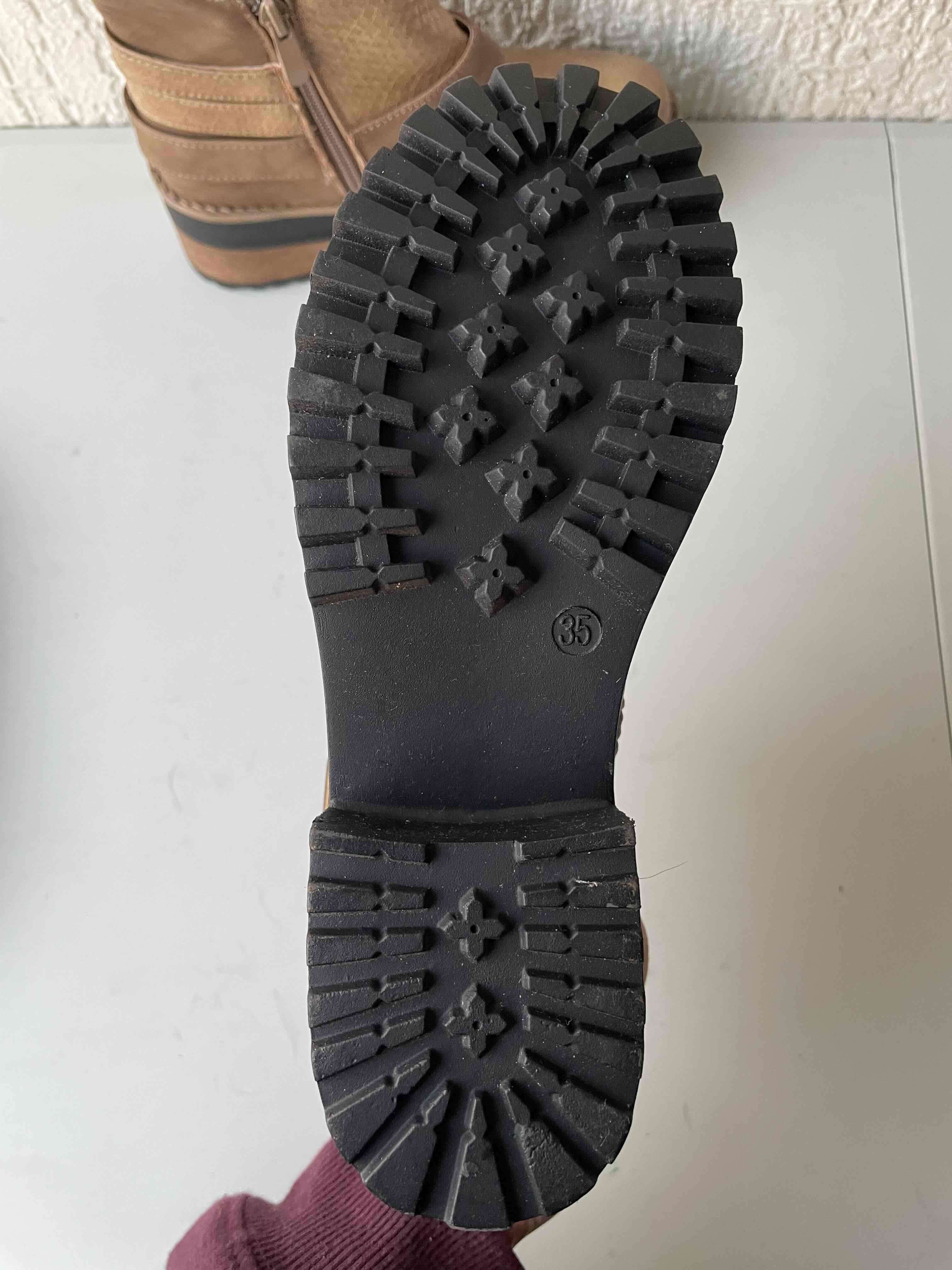 Botines marrones con hebillas - miniatura 3