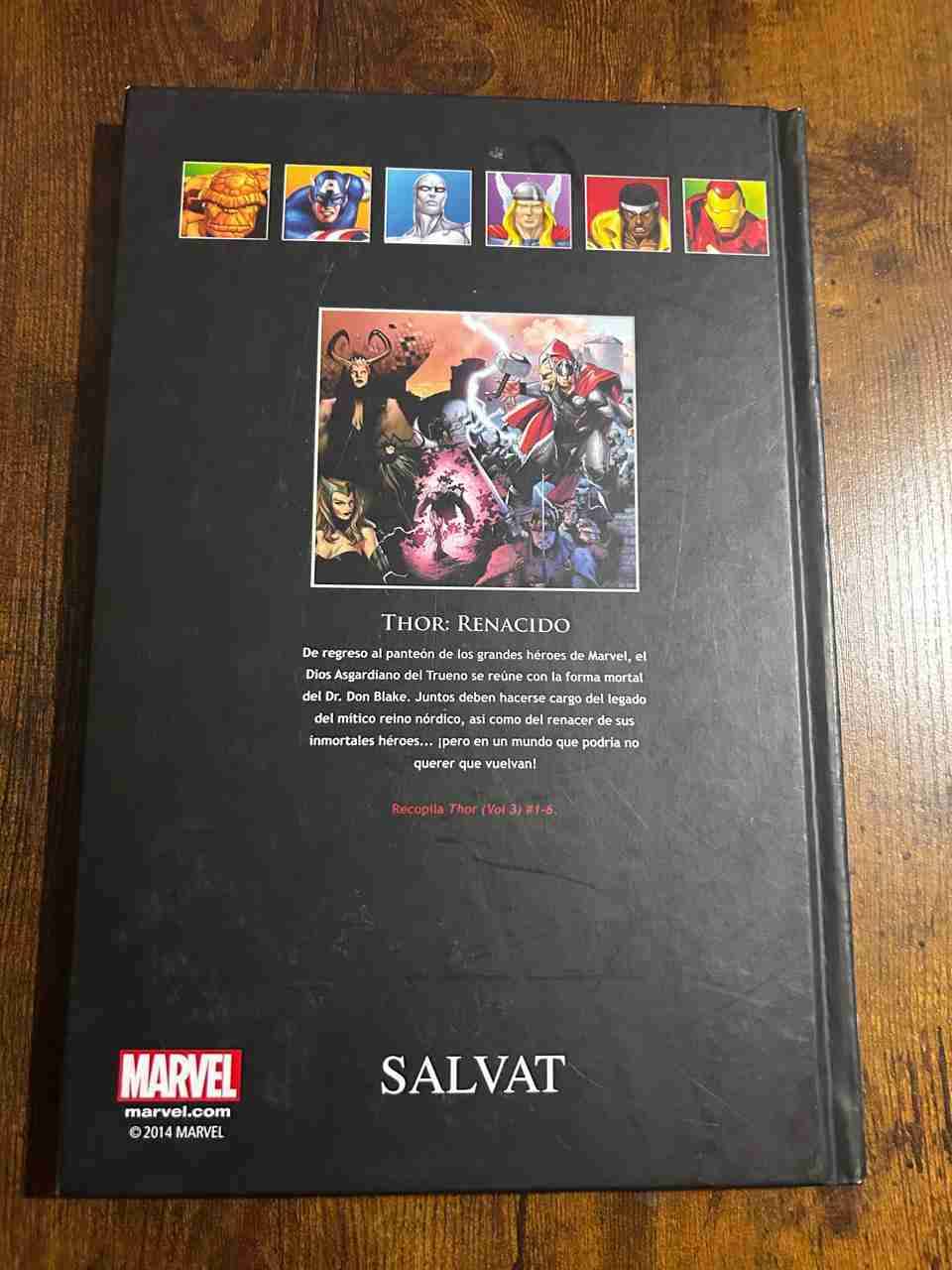 52 Thor Renacido Marvel Salvat - miniatura 2