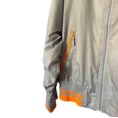 Chaqueta Cortavientos Gris diseño color.Talla XL. - miniatura 3