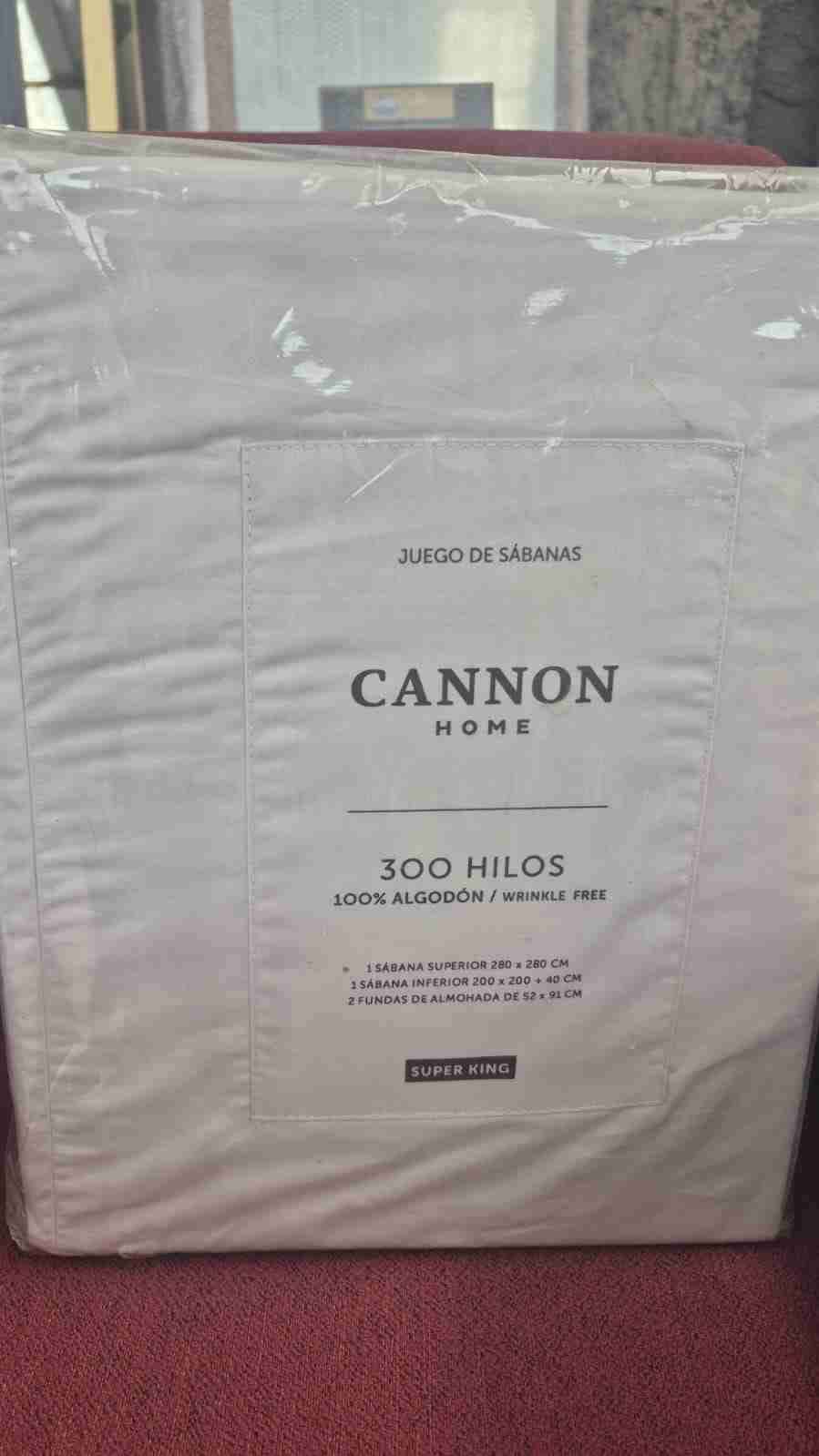 Juego de sábanas super  King Cannon - miniatura 1