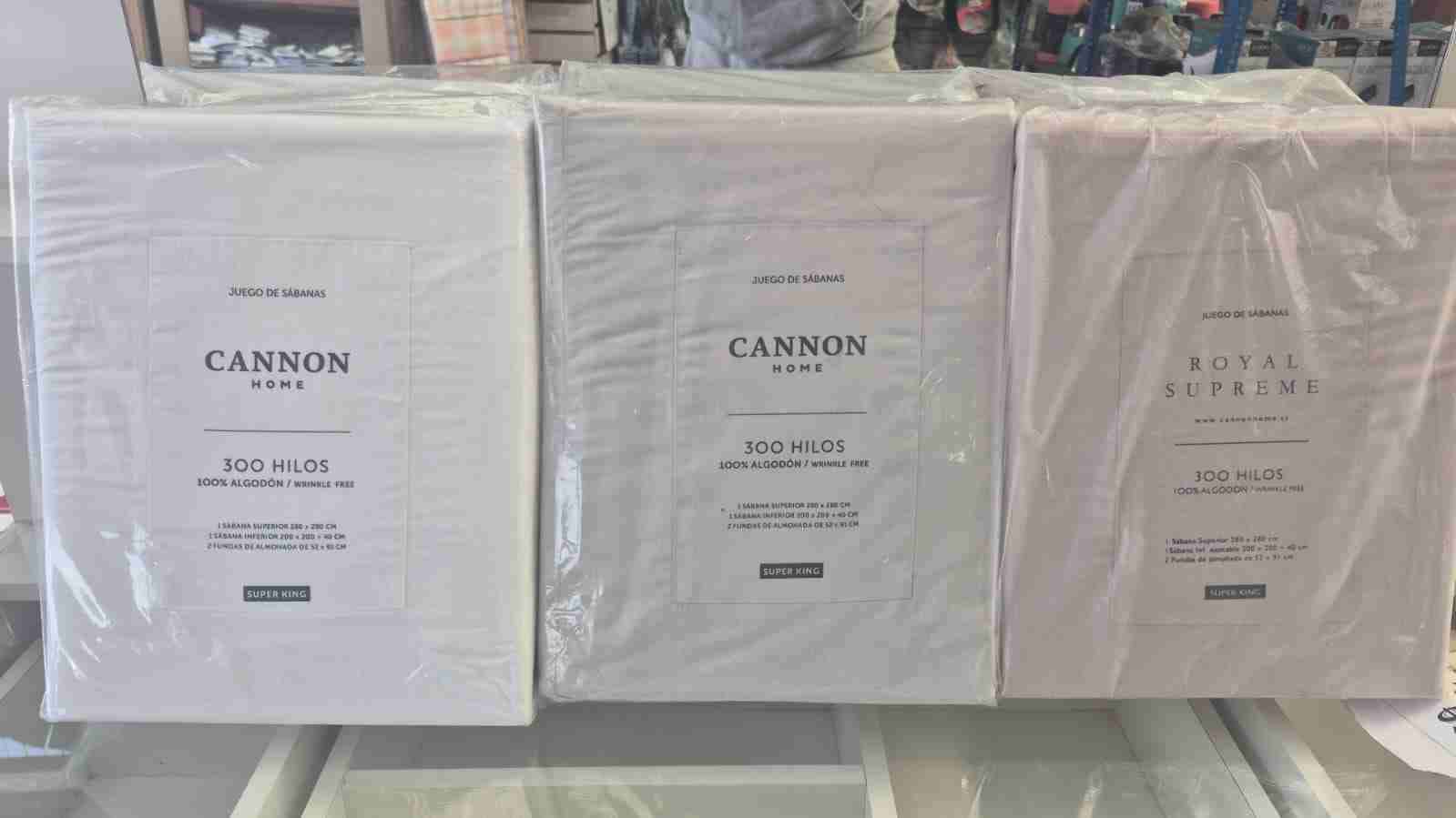 Juego de sábanas super  King Cannon - miniatura 2