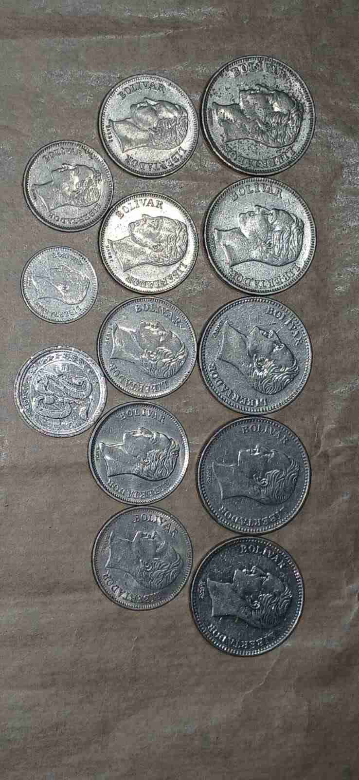 Colección de monedas antiguas de varios paises - miniatura 2