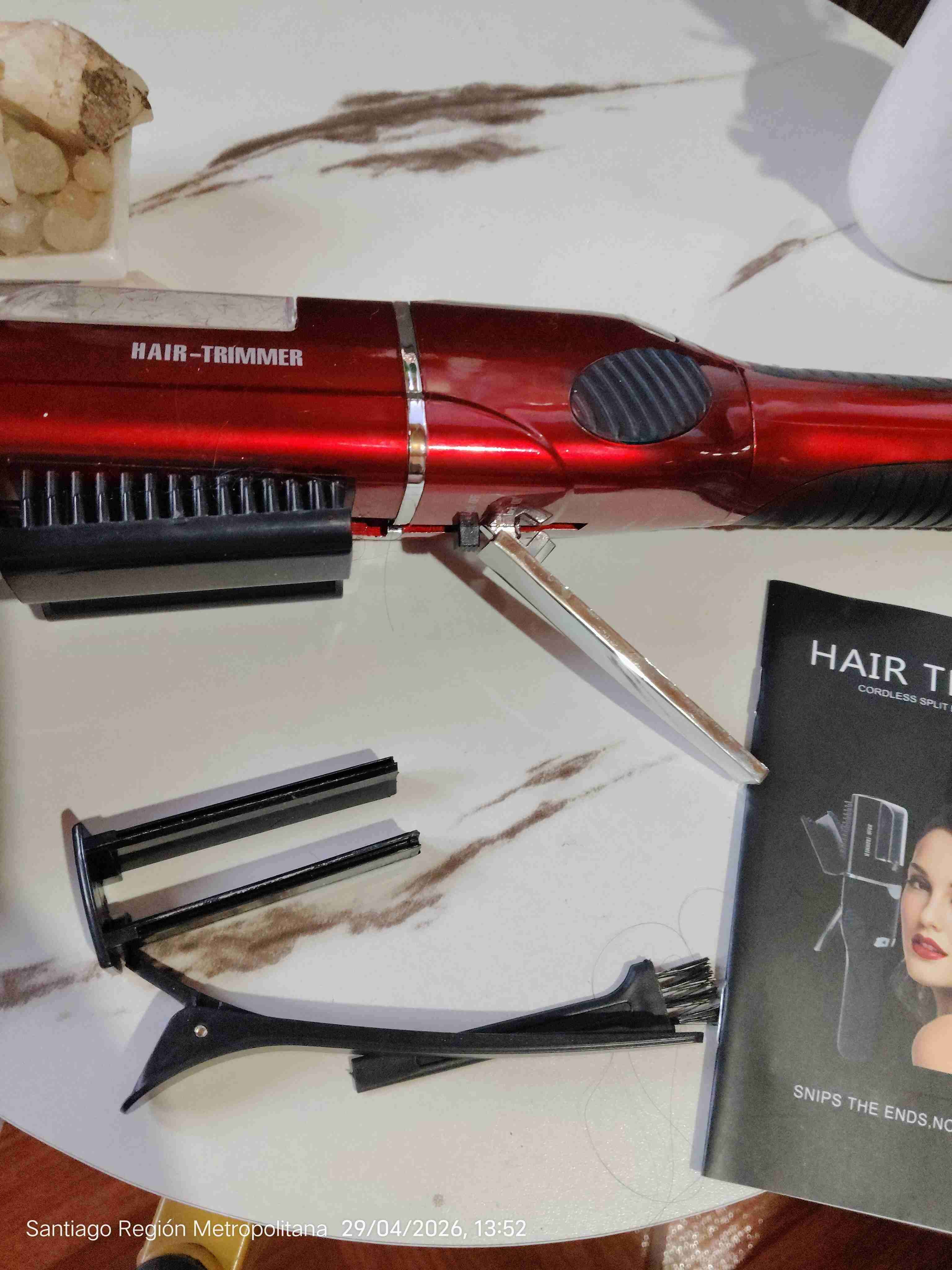 Máquina cortapelos,  roja - miniatura 2
