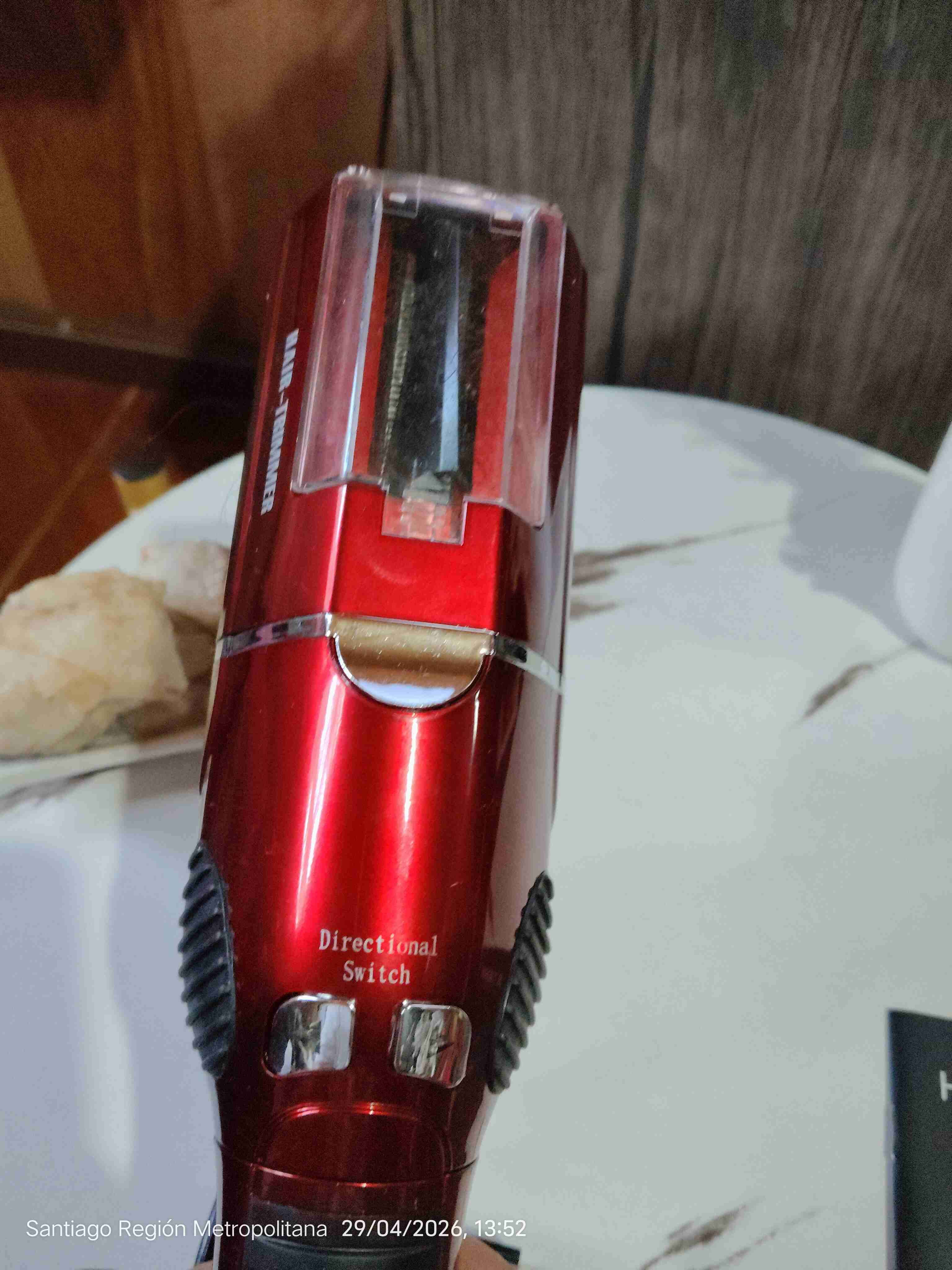 Máquina cortapelos,  roja - miniatura 3