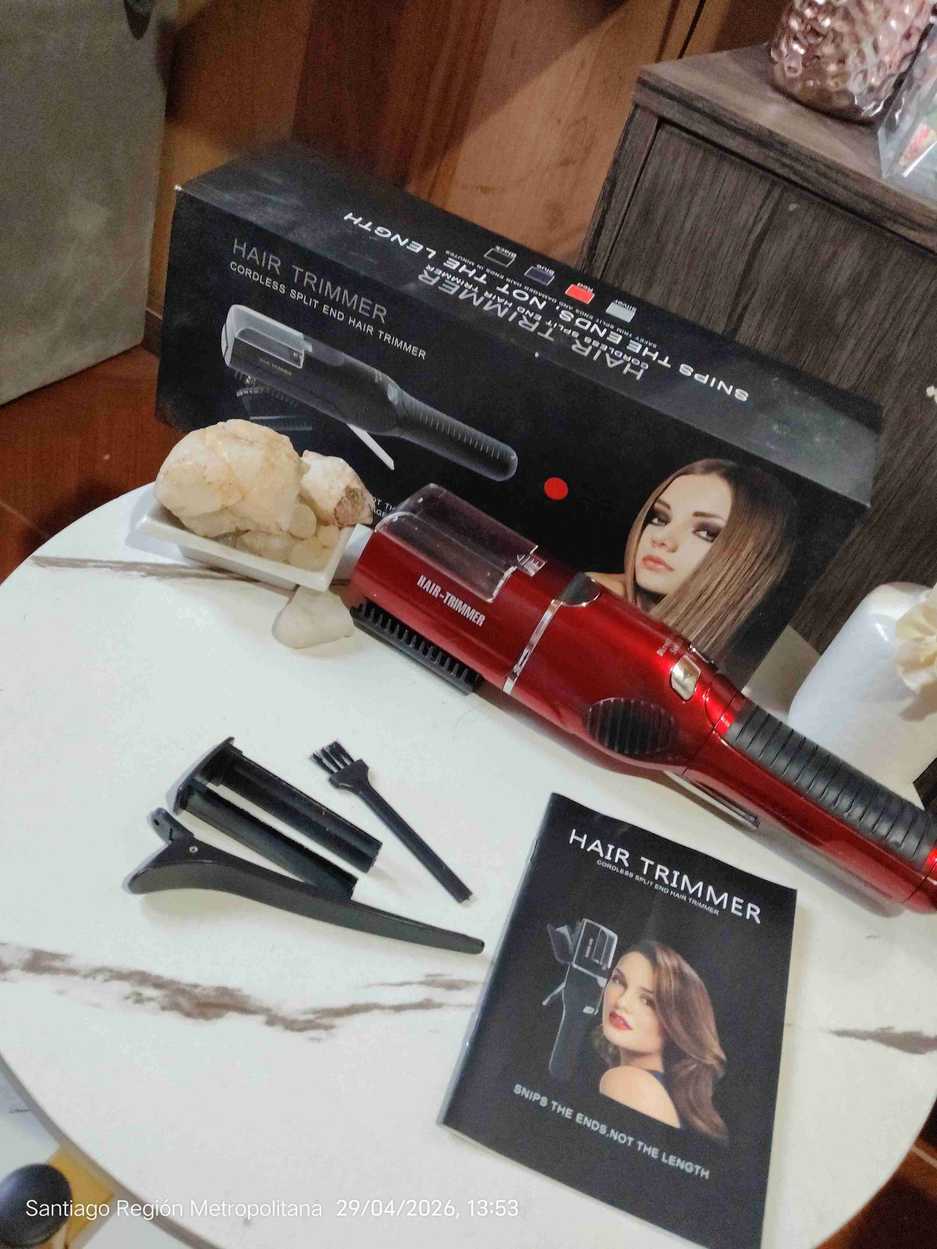 Máquina cortapelos,  roja - miniatura 4